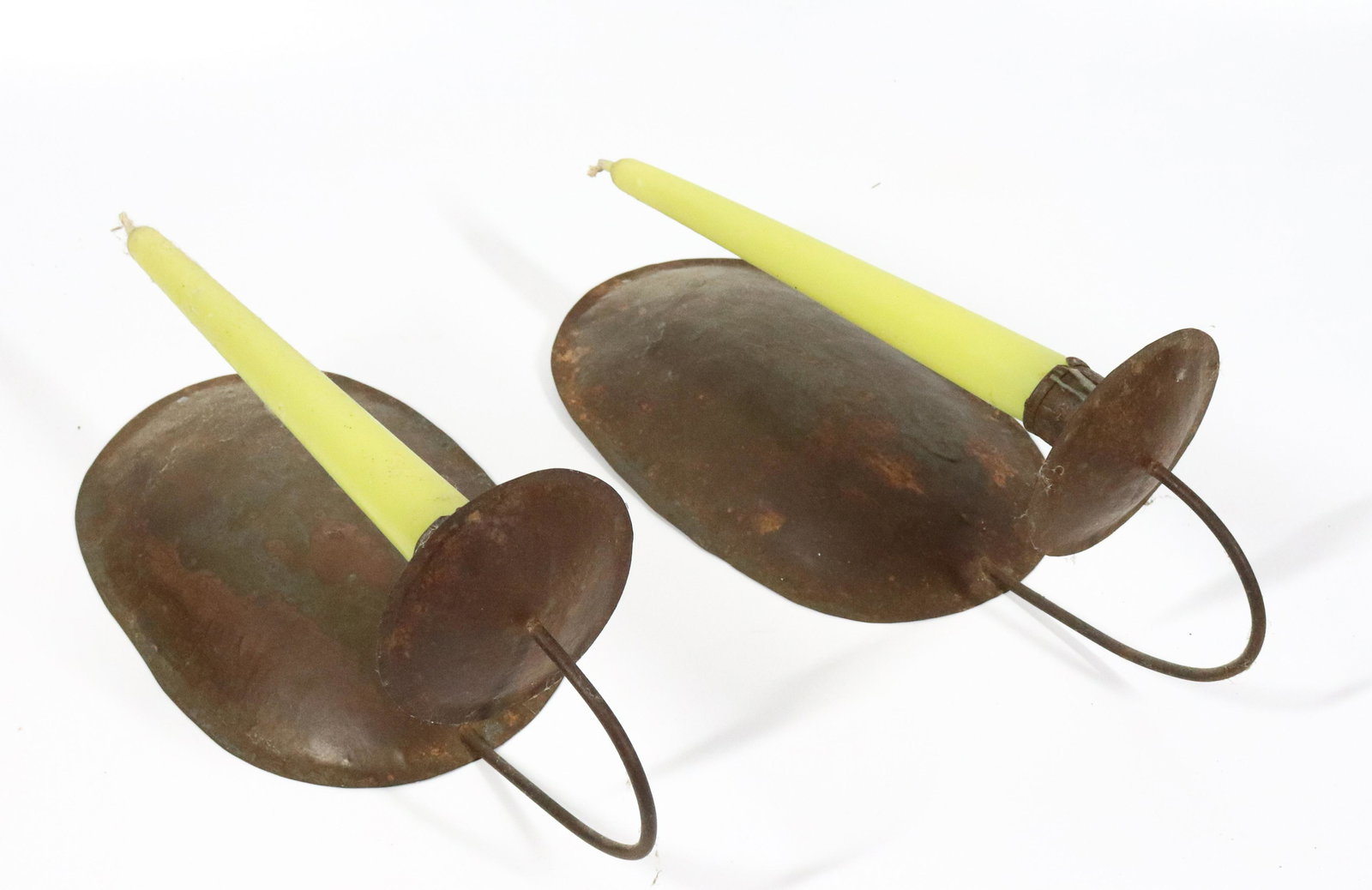 PR. OF TIN CANDLE SCONCES (1 of 2)