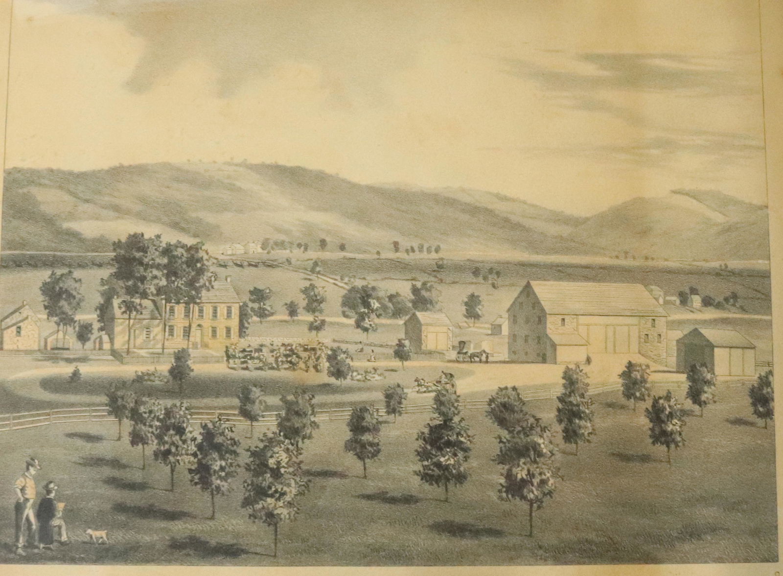 FRAMED NEW JERSEY PRINT (1 of 4)