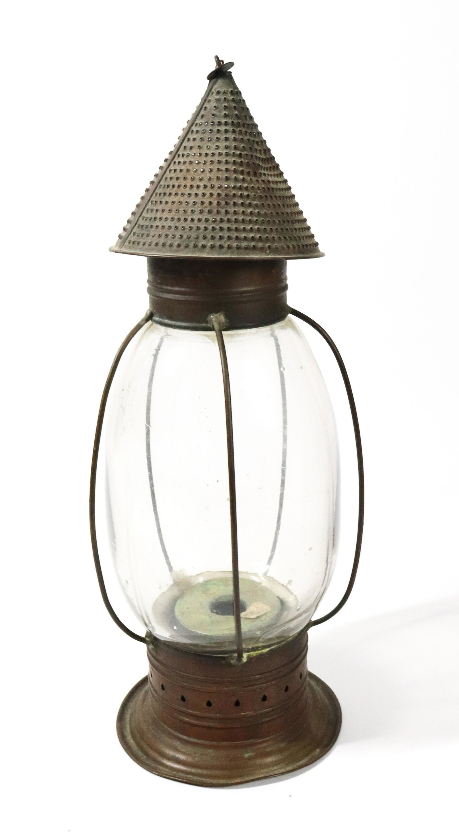 UNUSUAL COPPER LANTERN (1 of 5)