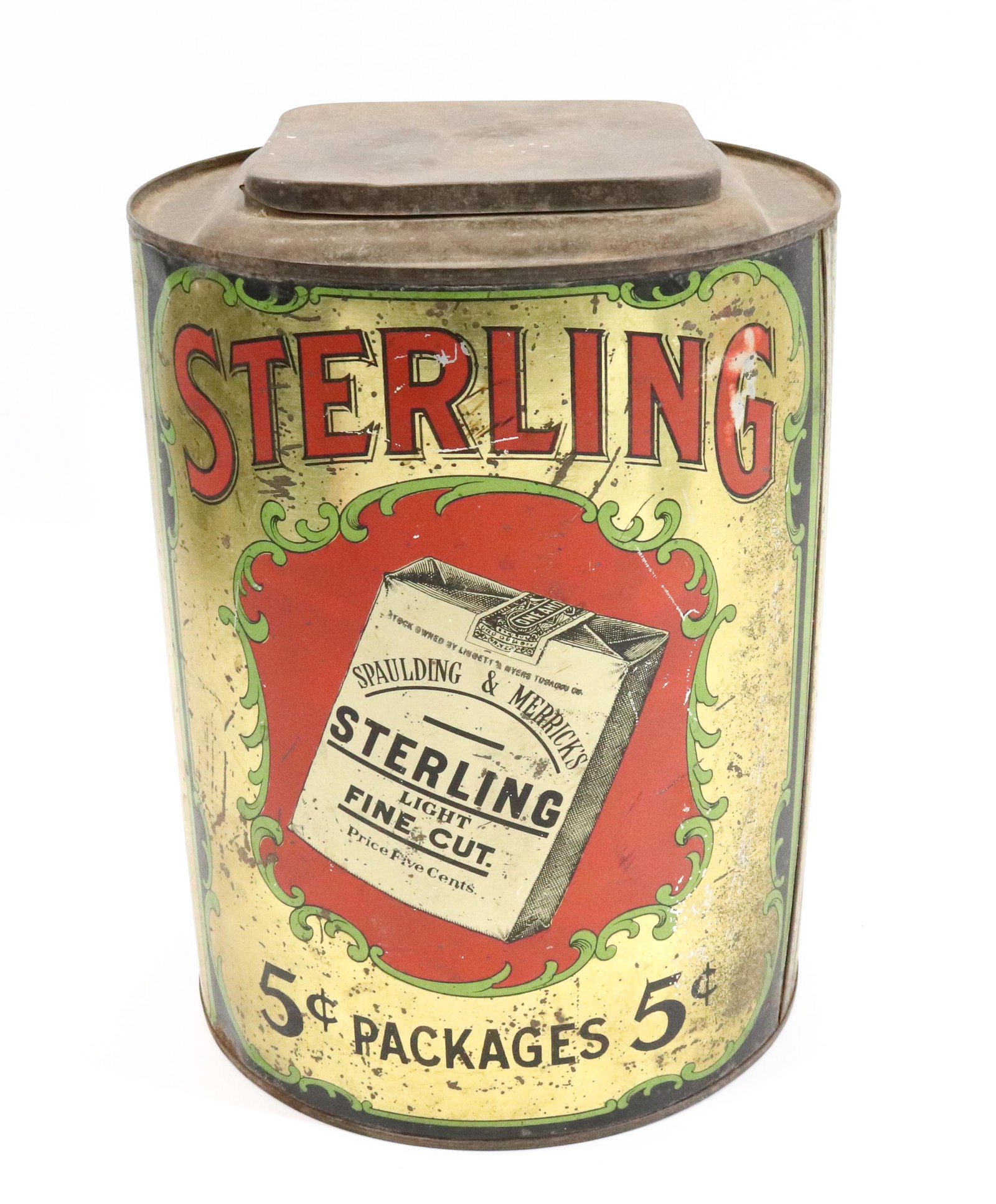 STERLING TOBACCO GENERAL STORE TIN (1 of 6)