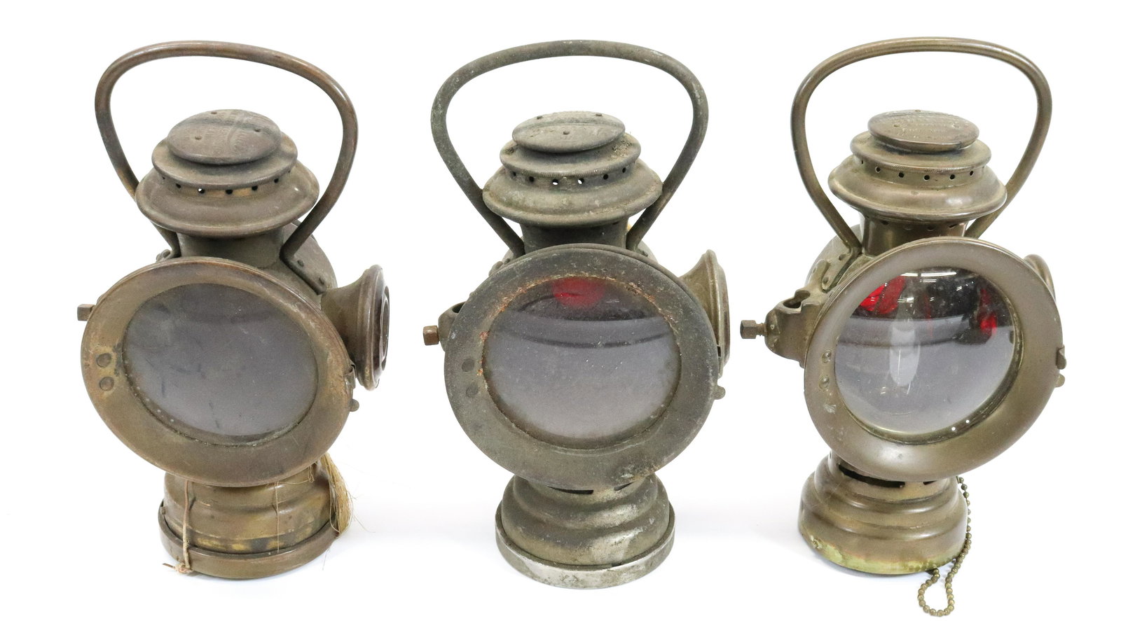 (3) ANTIQUE NEVEROUT LANTERNS (1 of 5)