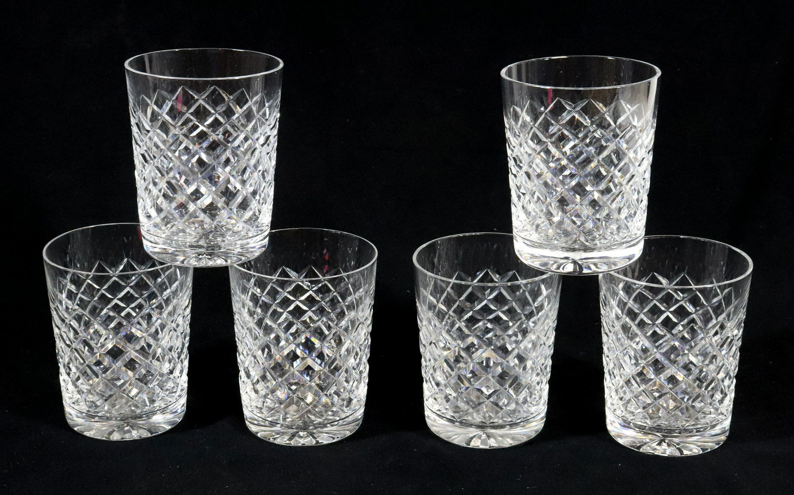 (6) WATERFORD ALANA PATTERN TUMBLERS (1 of 3)