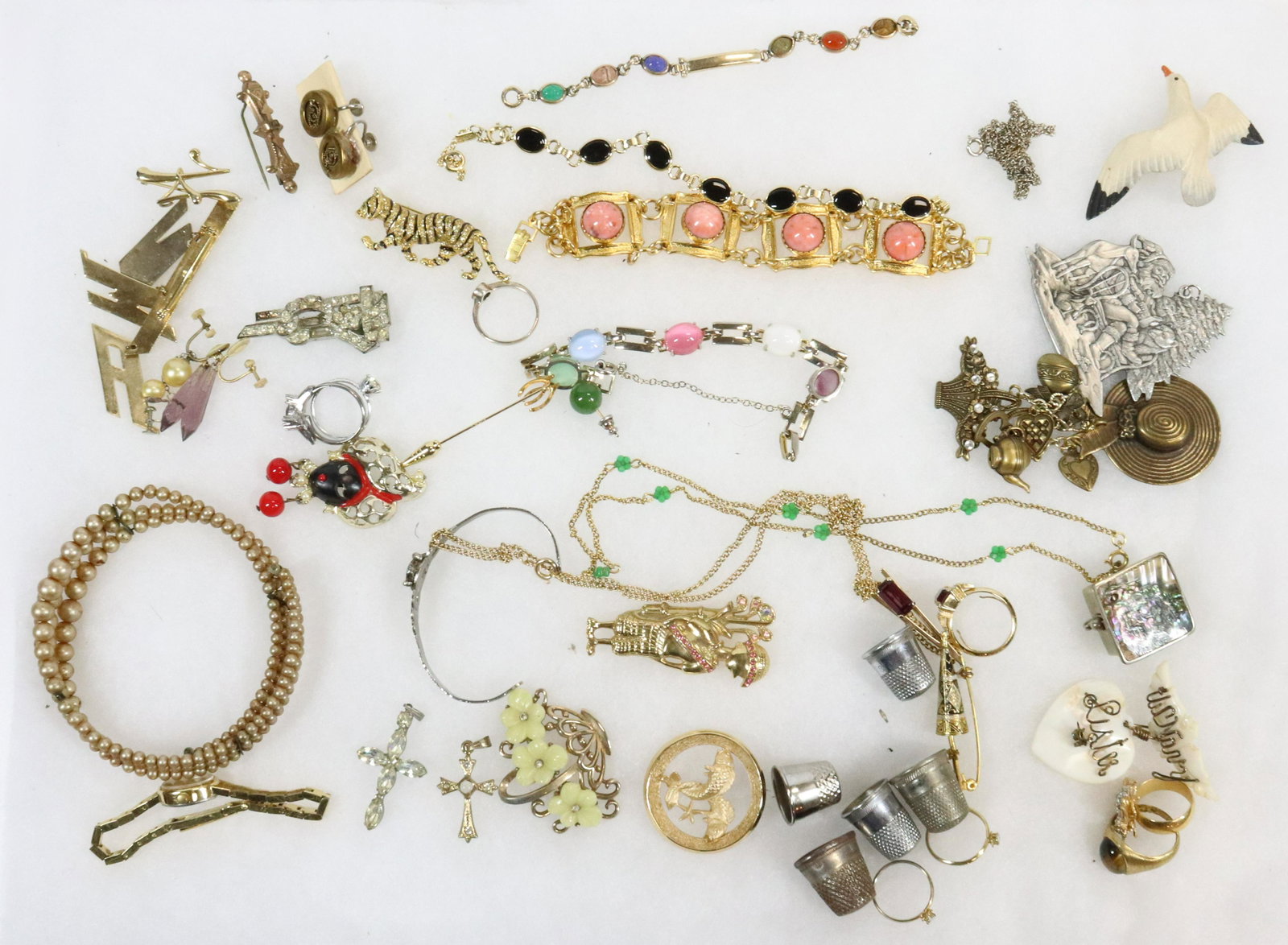 COSTUME JEWELRY GROUPING: RINGS, BRACELETS, BROOCHES, UPDATED 2023 Terms for Purchasing and Shipping of Auction Items. Please read carefully before bidding. All payments for purchases will be made through LiveAuctioneers.com p