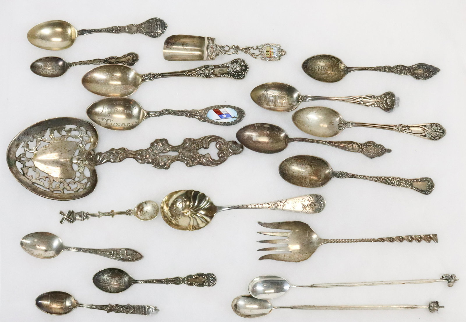 (19) STERLING SILVER FLATWARE (1 of 5)