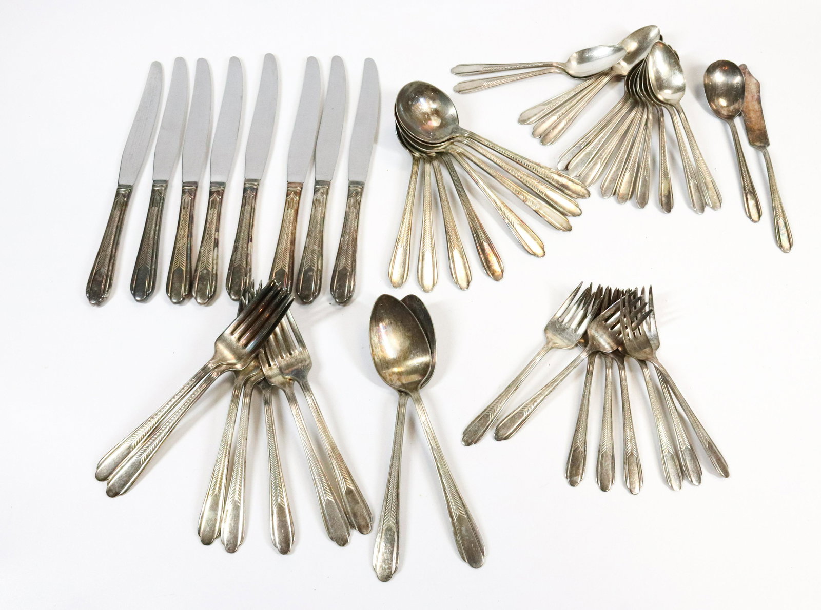 (2) BOXES OF SILVERPLATE FLATWARE (1 of 3)