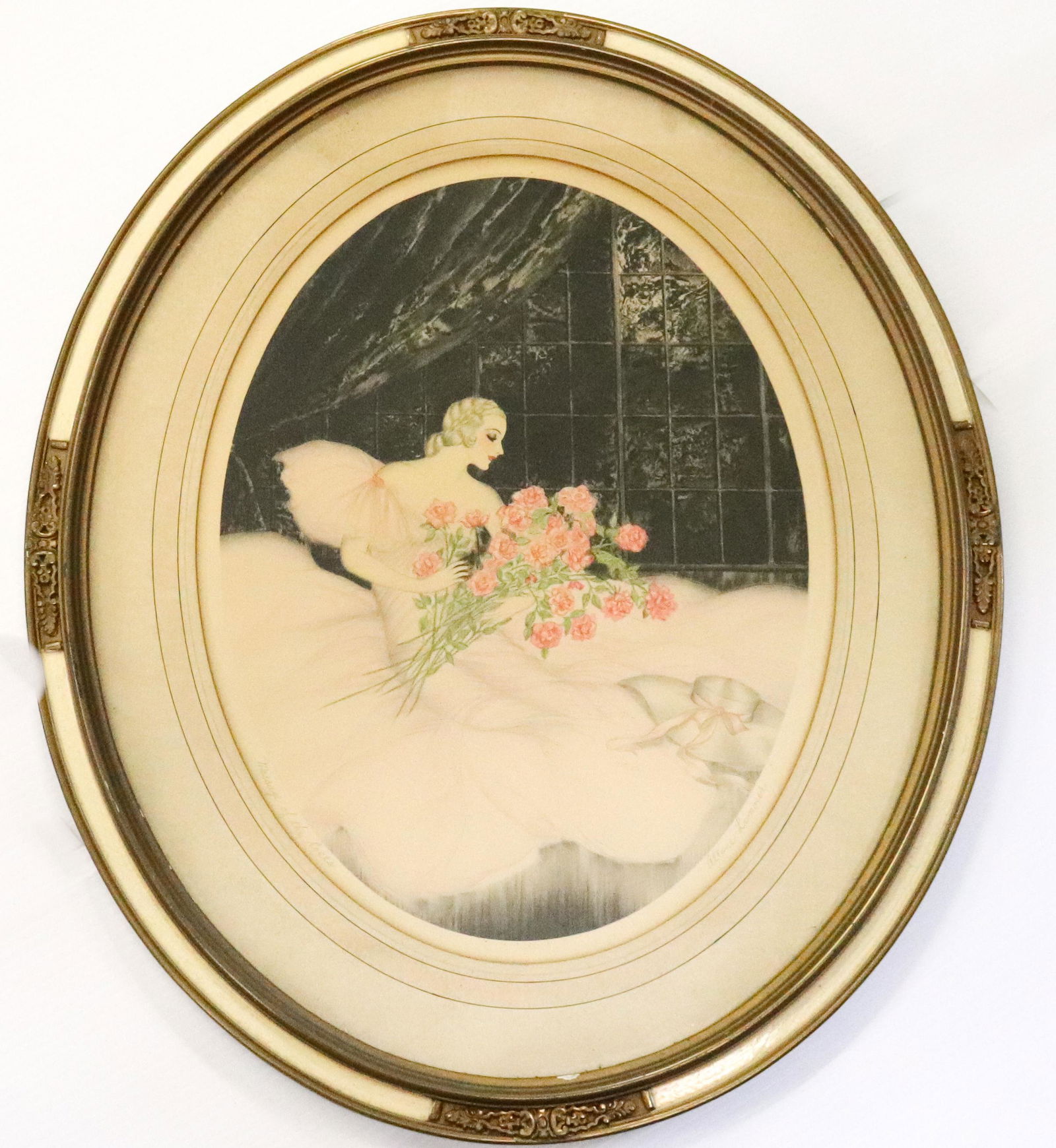 ART DECO PRINT  ALLENE LEMOUR (1 of 5)