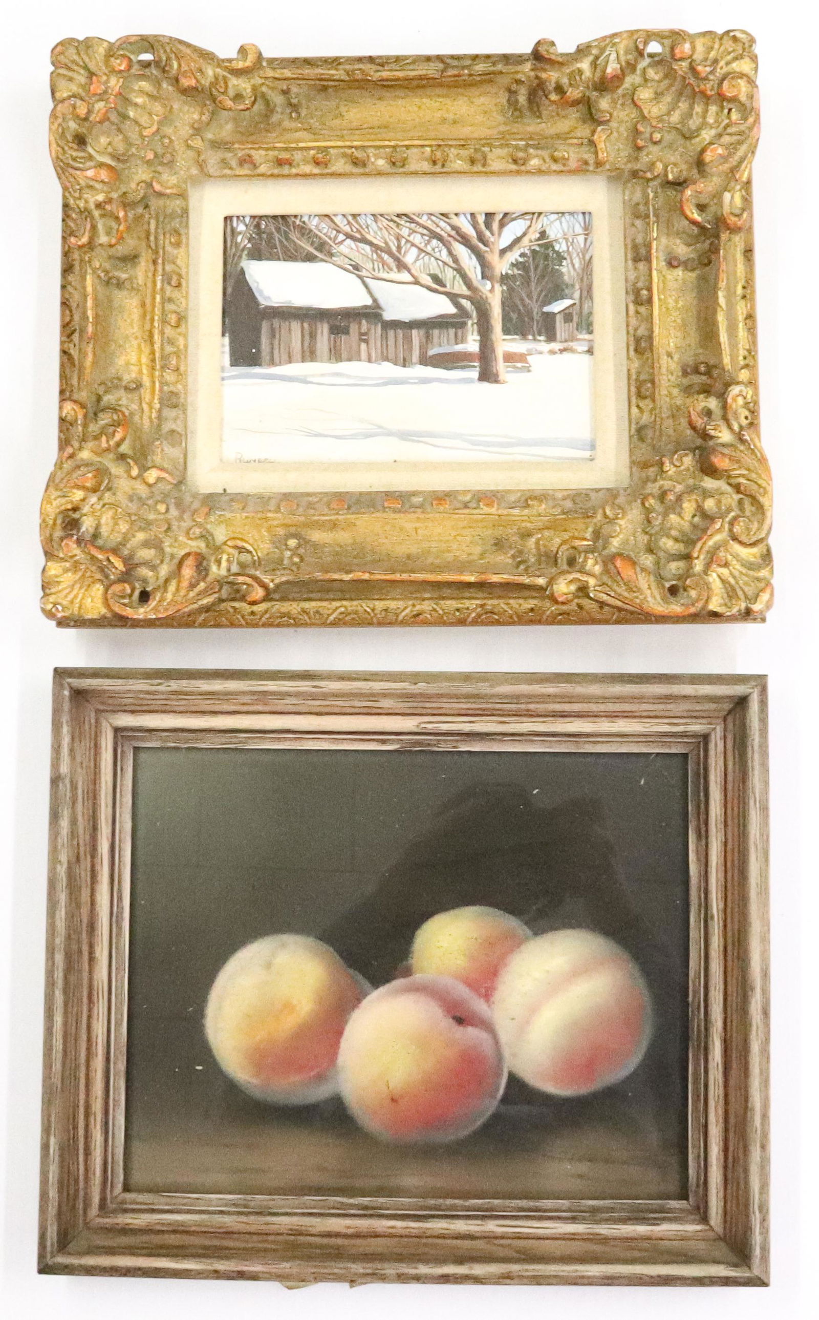 (2) OIL ON BOARD, AND CHARCOAL (1 of 5)