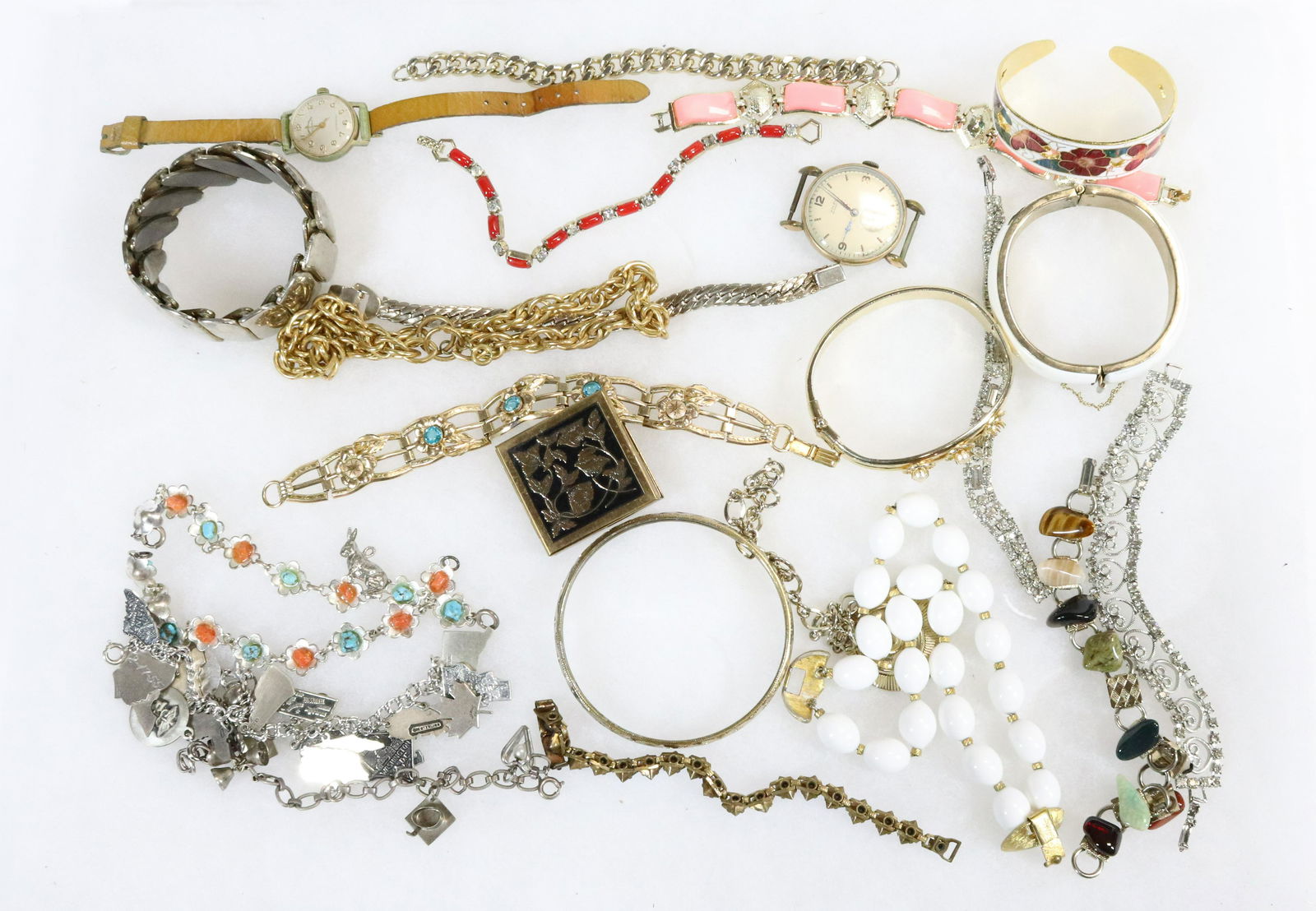 STERLING SILVER JEWELRY GROUPING (1 of 6)