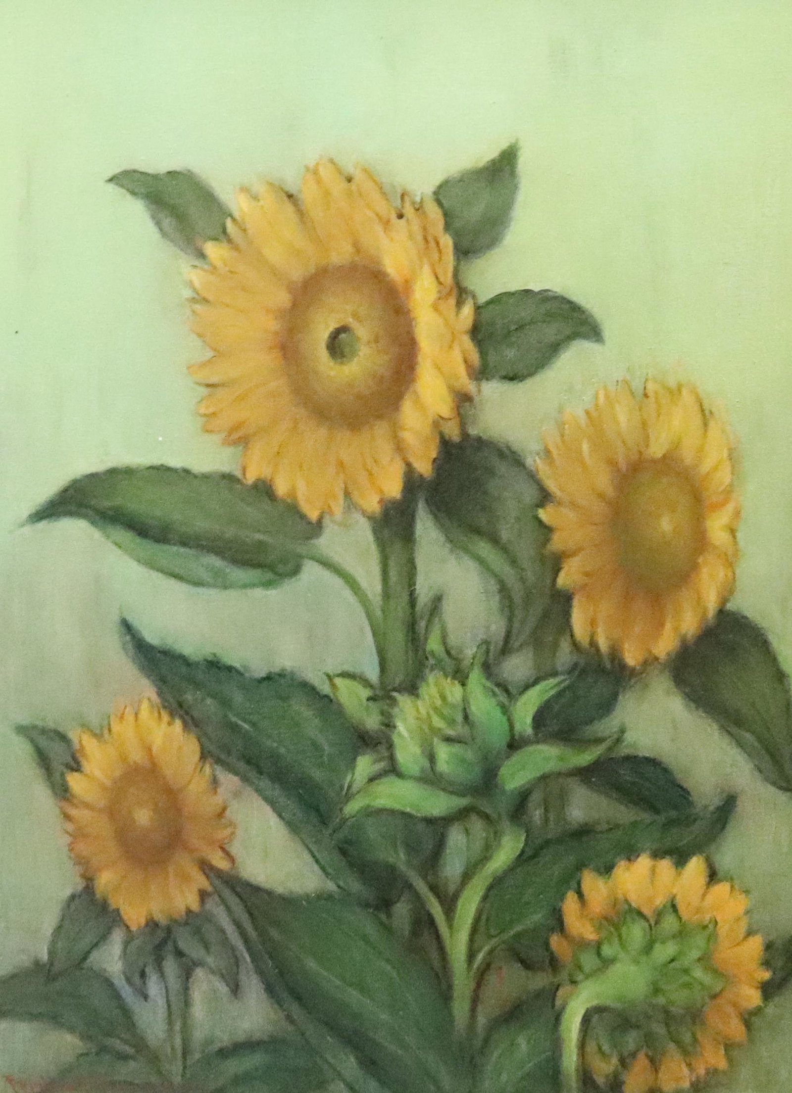 SUNFLOWERS) FREDERICK ZIMMERMAN (1 of 4)