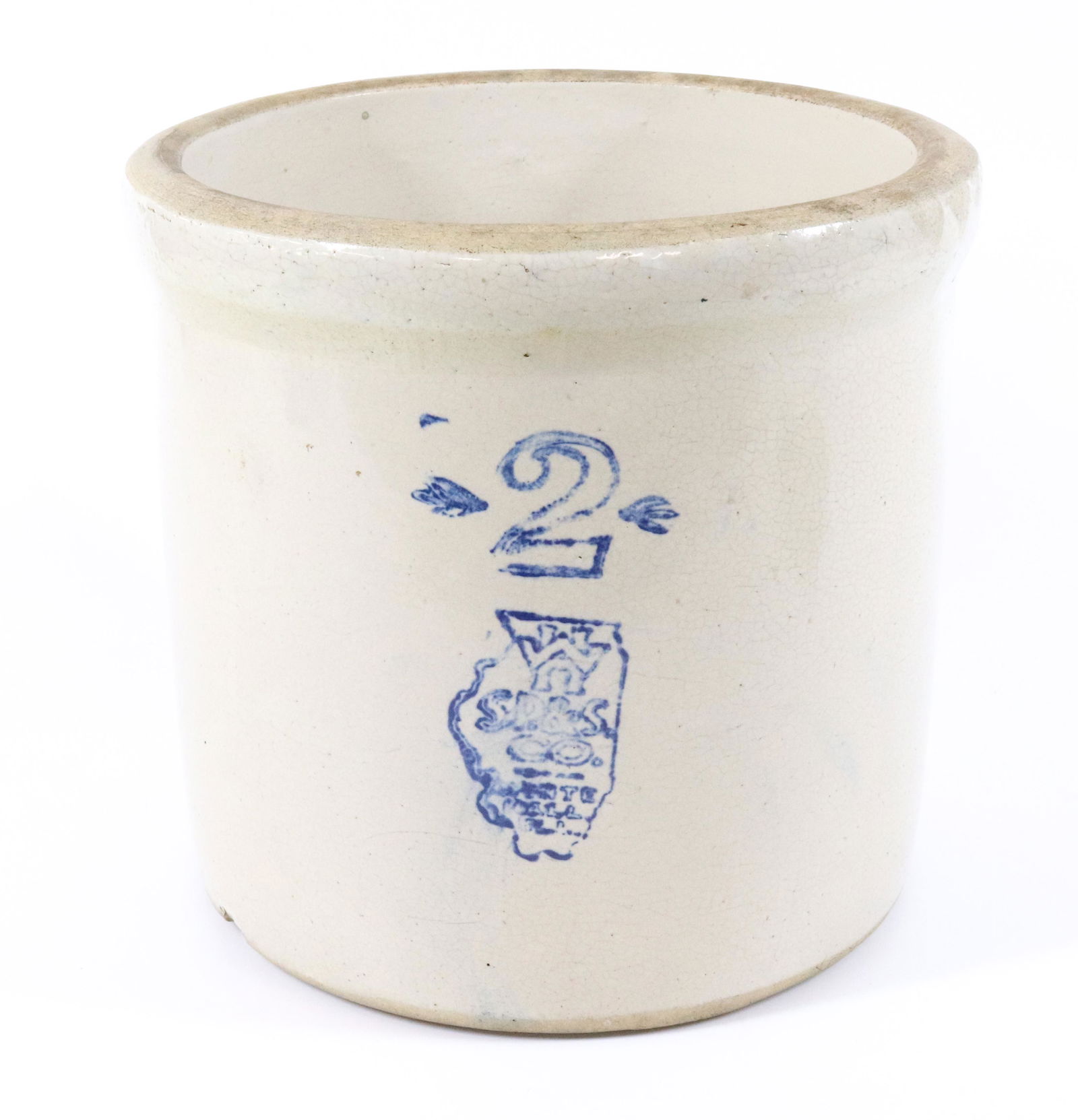 TWO GALLON STONEWARE CROCK (1 of 5)