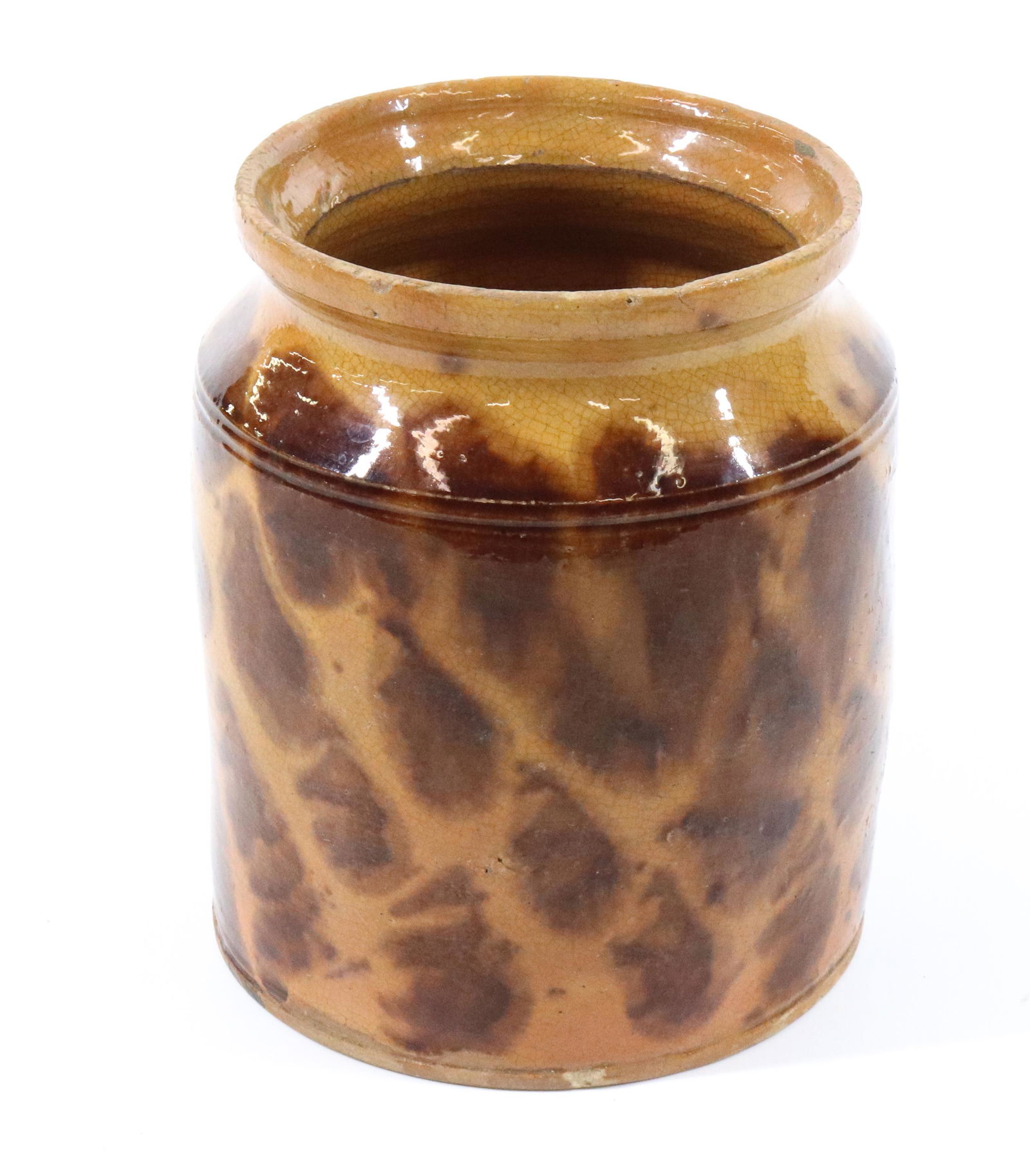 DECORATED REDWARE JAR (1 of 4)