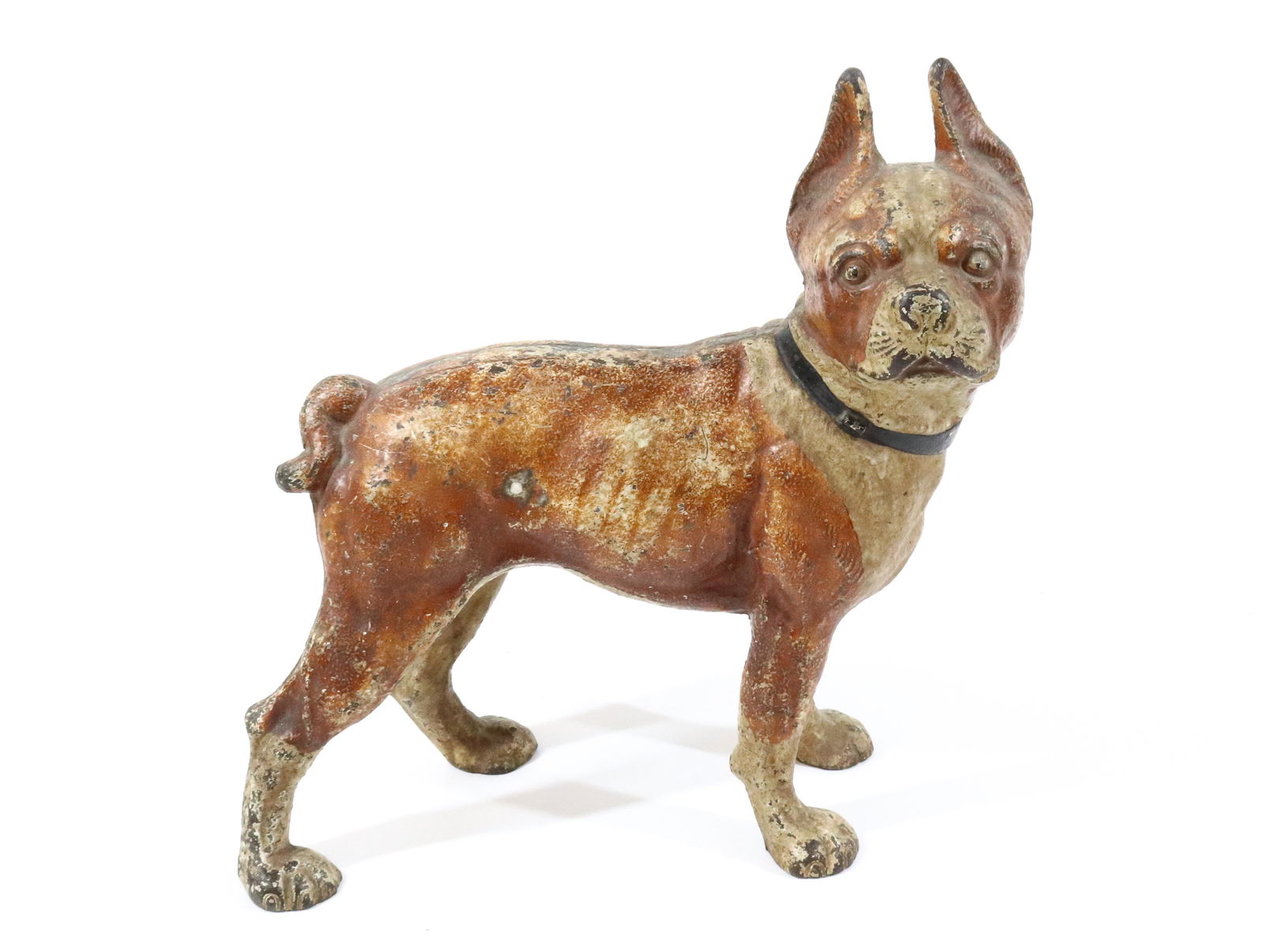 CAST IRON DOG DOORSTOP: PAINTED SURFACE. COLLAR MRKD. BERKS. MEASURES 10" X 9". UPDATED 2023 Terms for Purchasing and Shipping of Auction Items. Please read carefully before bidding. All payments for purchases will be made t