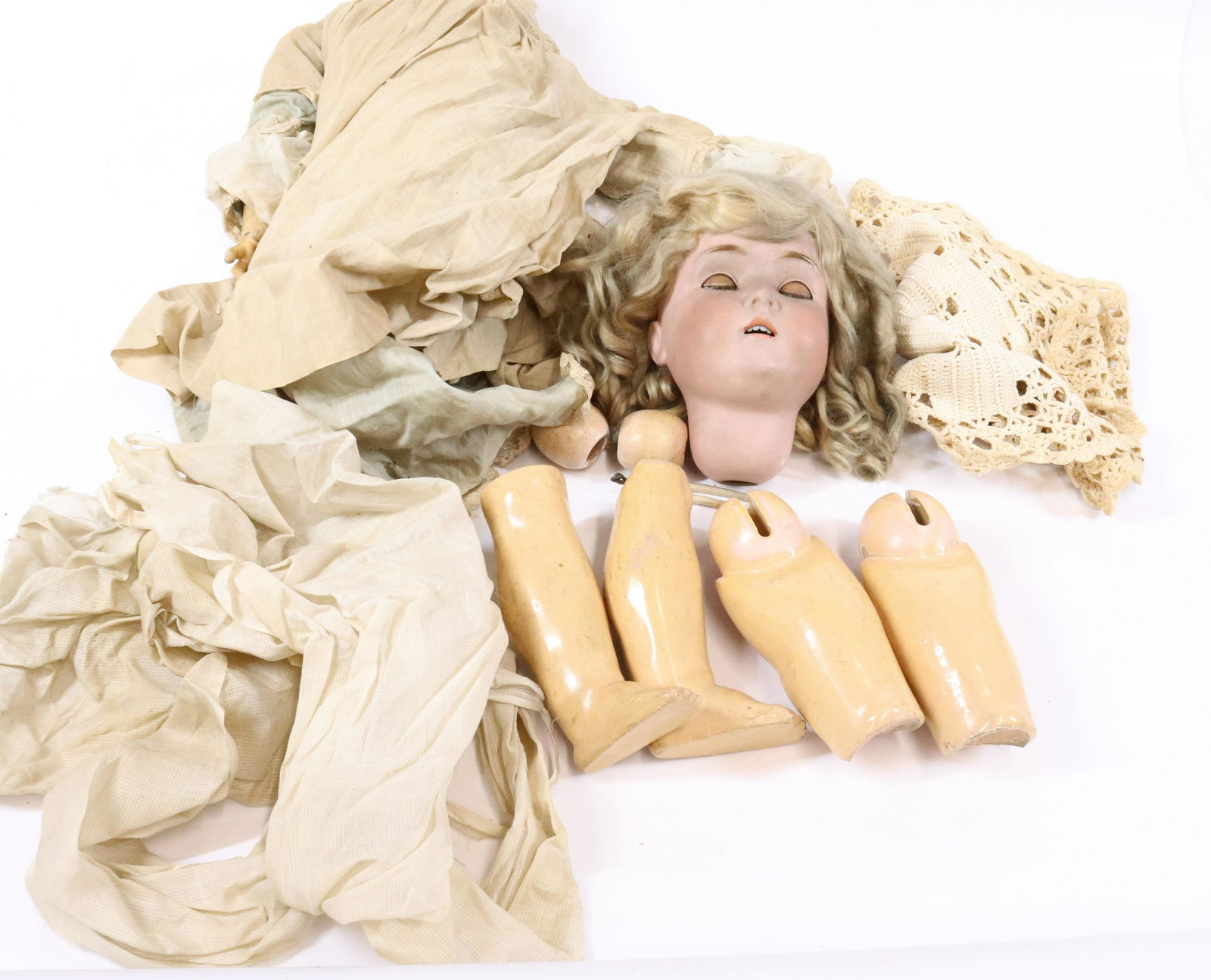 LARGE GERMAN COMPOSITION DOLL (1 of 6)
