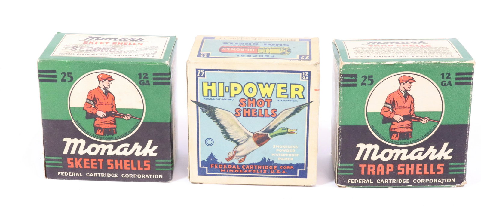 (3) VINTAGE BOXES OF 12 GAUGE SHOT SHELLS (1 of 5)