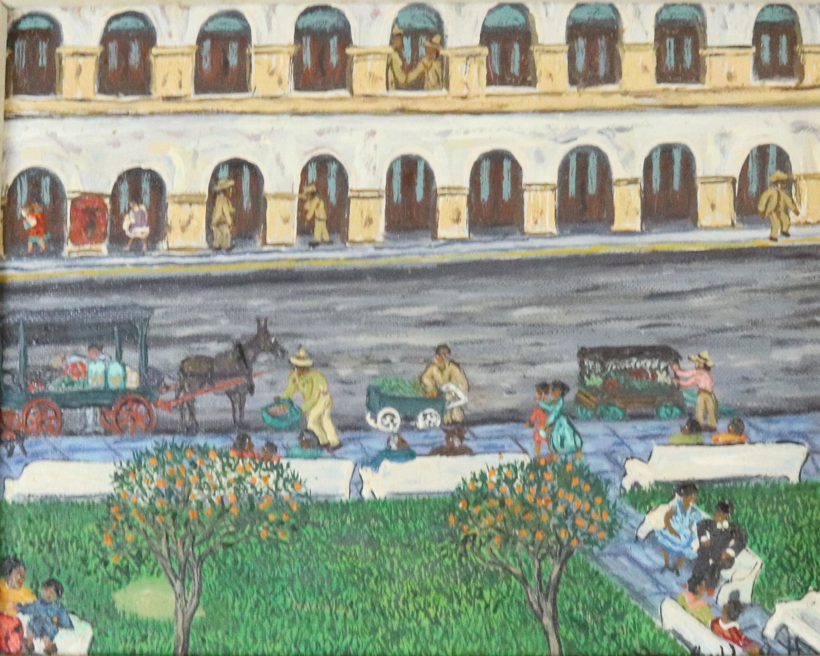 VICTOR J. GATTO, OIL ON BOARD (1 of 4)