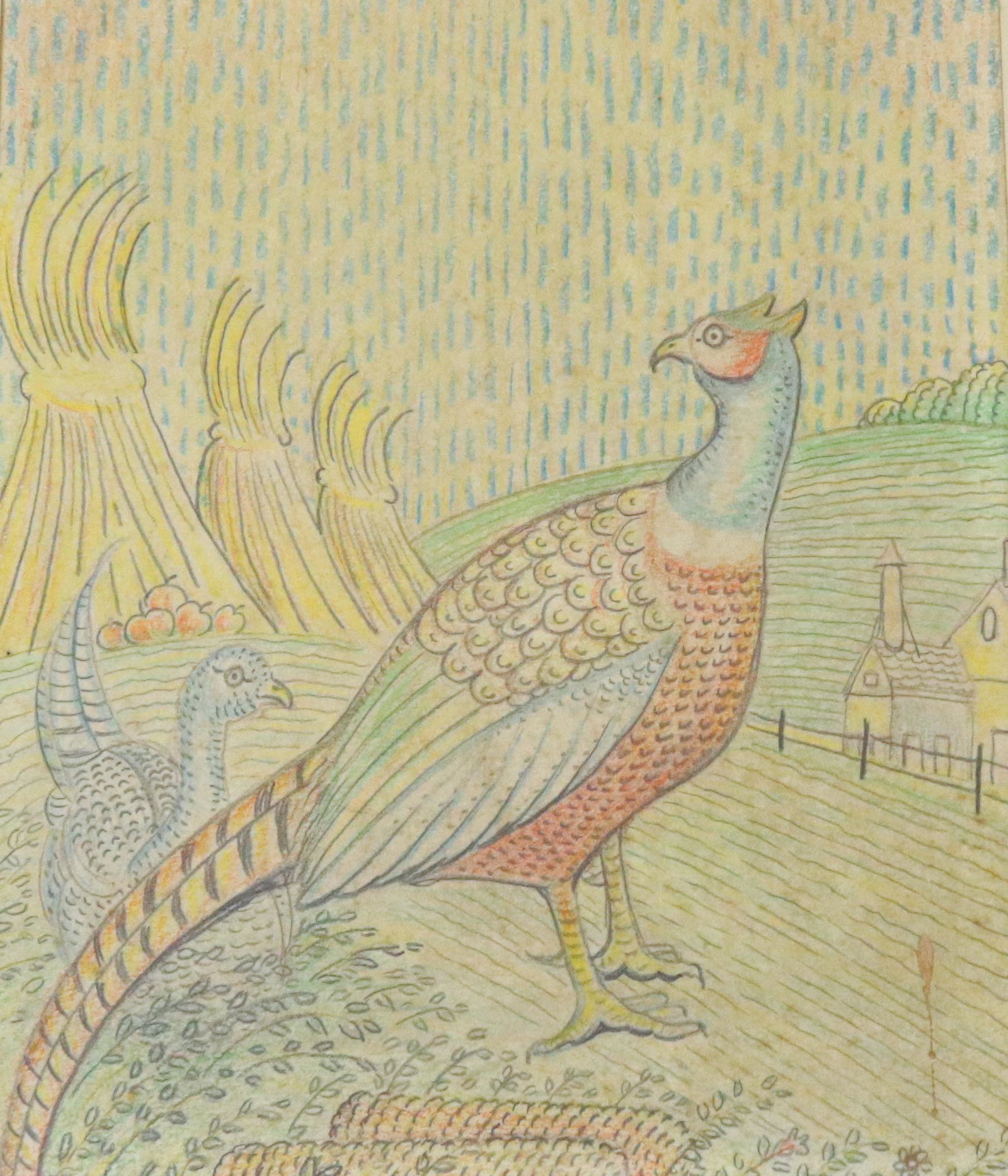 JACK SAVITSKY COLORED DRAWING (1 of 3)