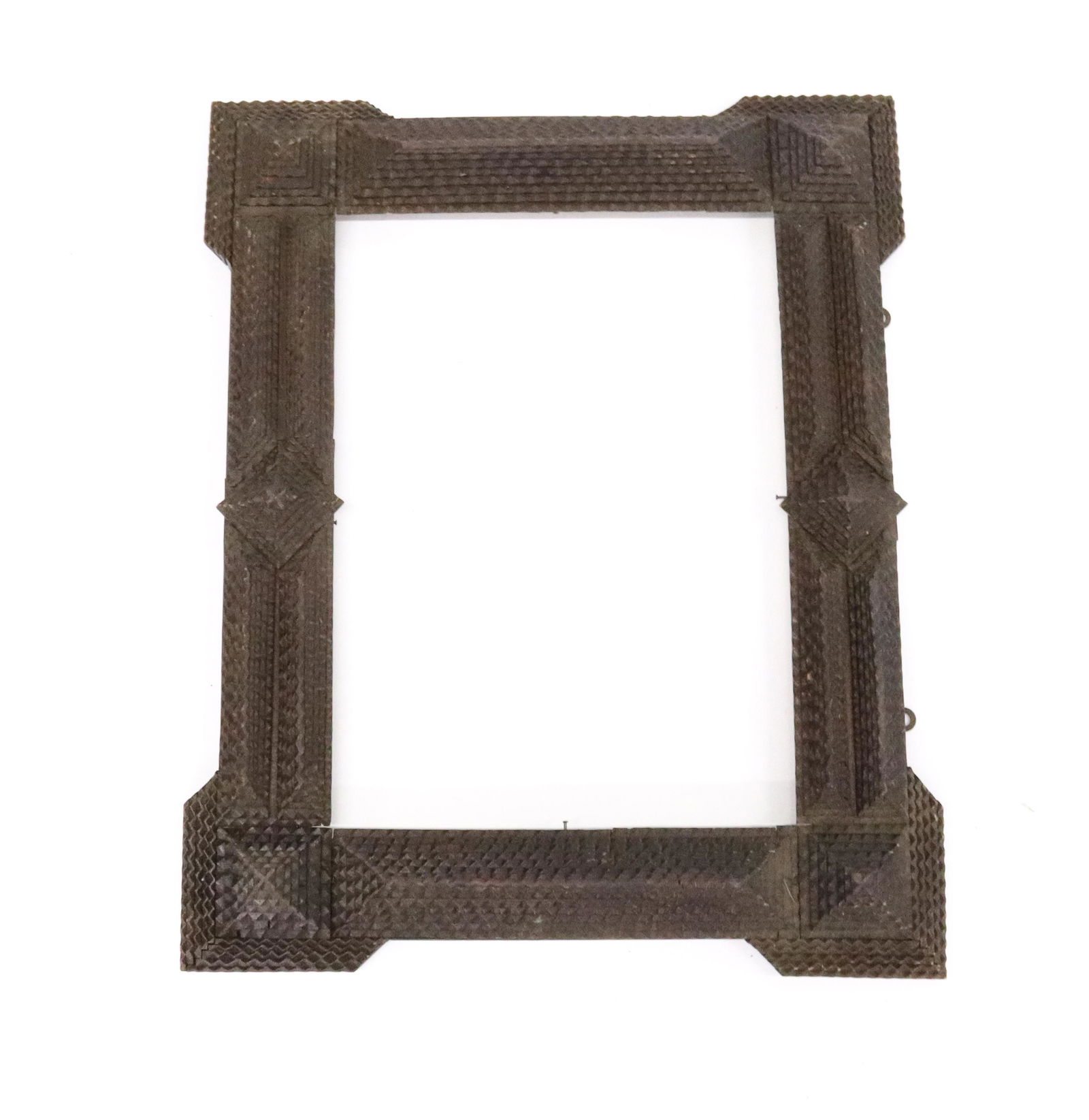 TRAMP ART PICTURE FRAME (1 of 4)