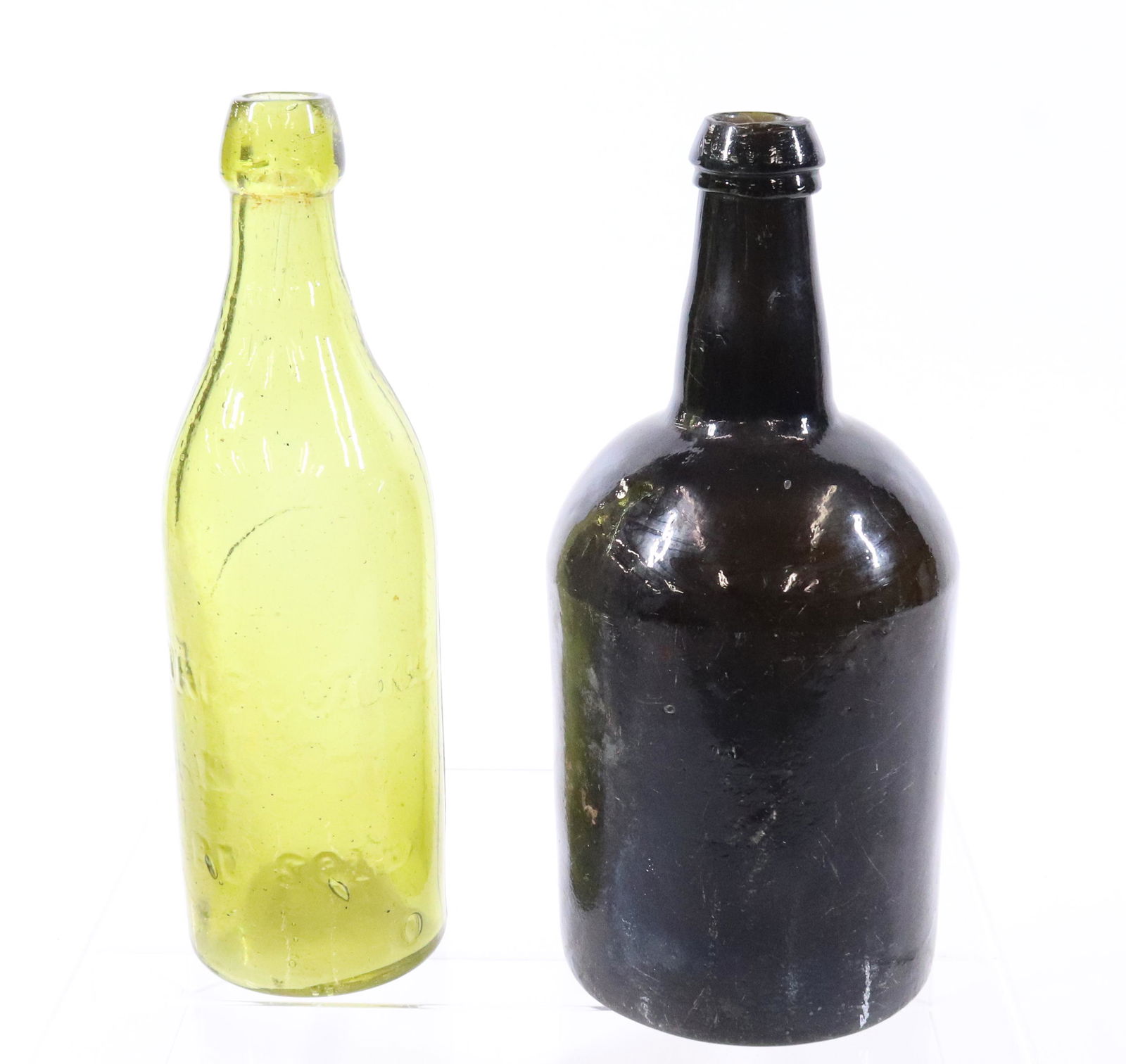 (2) ANTIQUE BOTTLES (1 of 8)