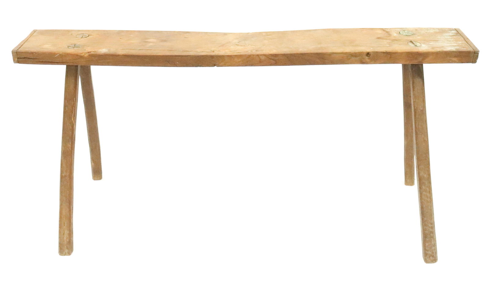 WOODEN MORTISED BENCH (1 of 3)