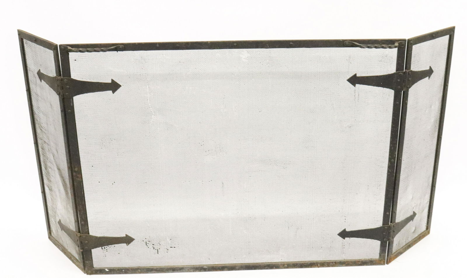 ARTS AND CRAFTS STYLE FIREPLACE SCREEN (1 of 3)