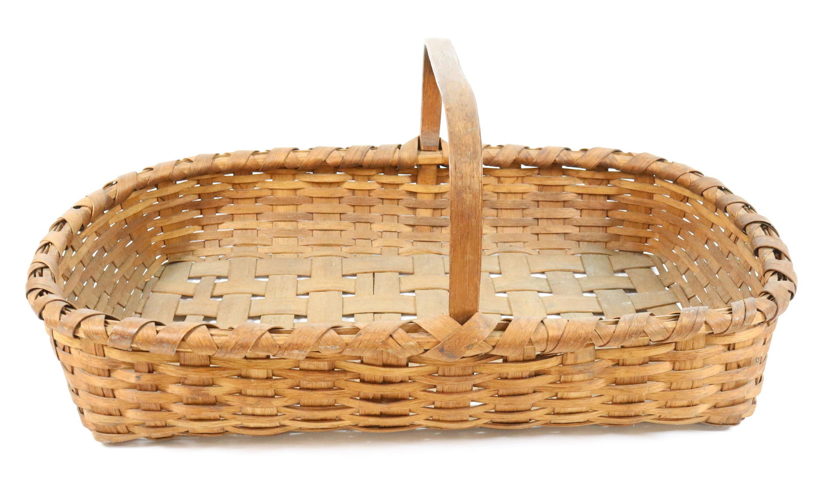 ANTIQUE WOVEN BASKET (1 of 4)