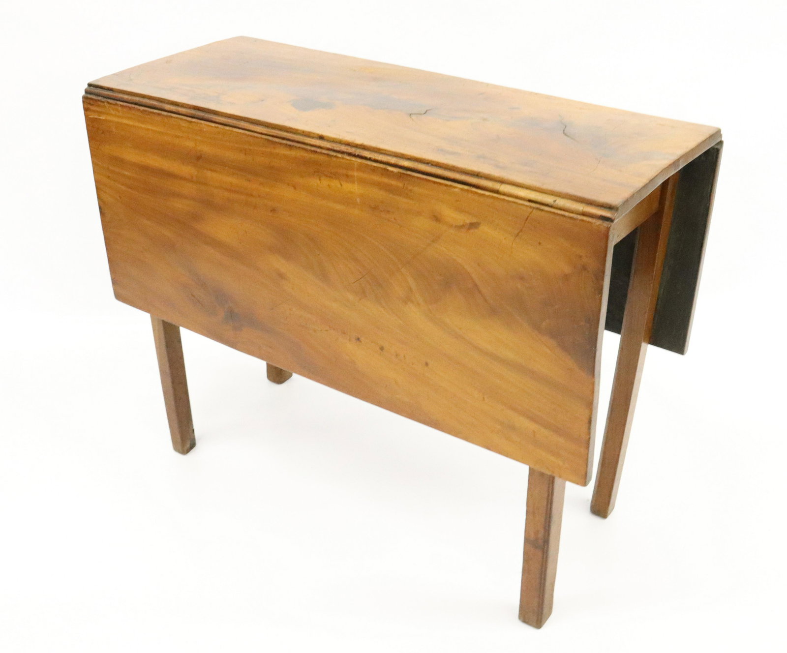 19TH C. MAHOGANY DROP LEAF TABLE (1 of 5)