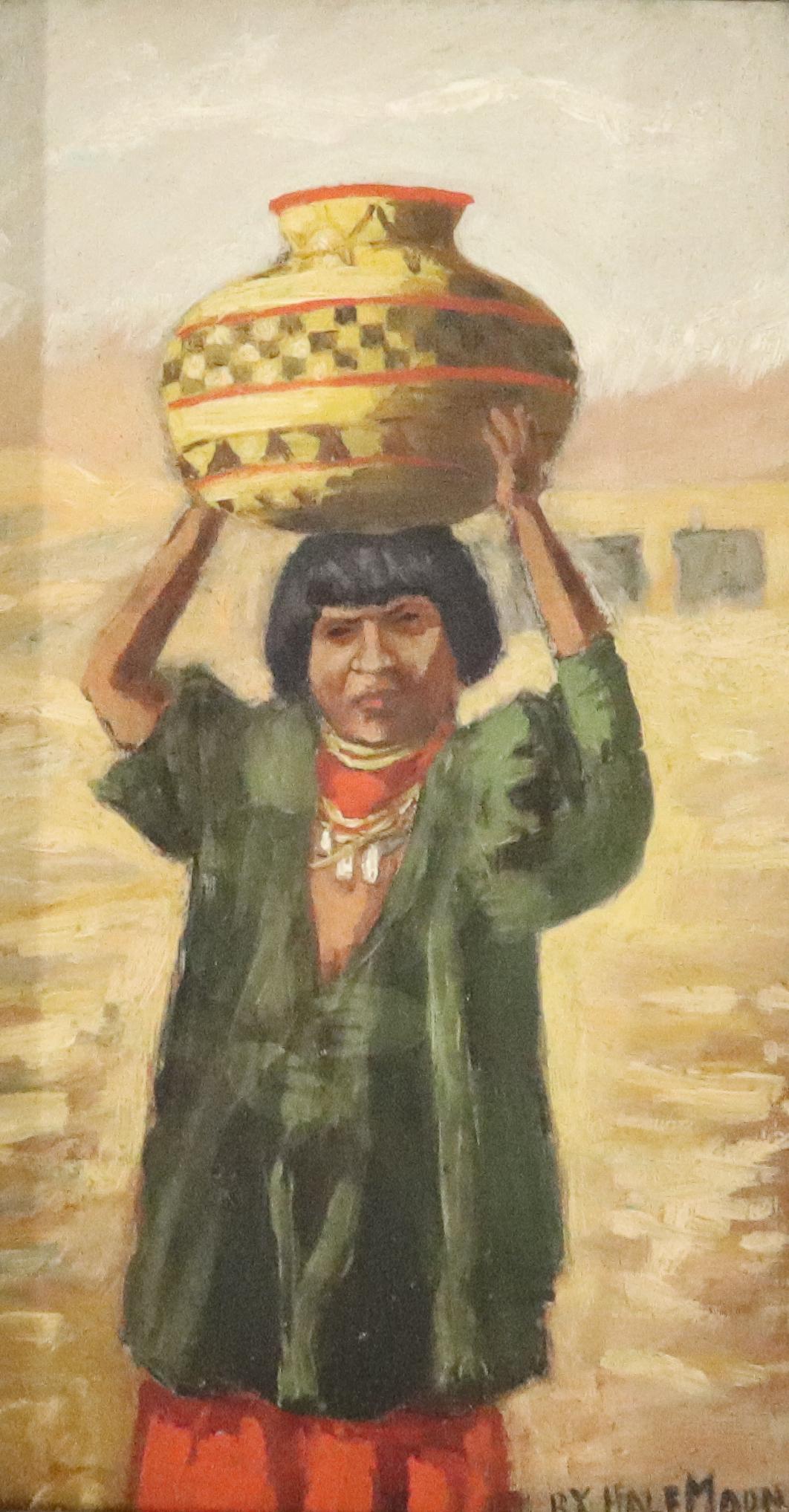 NATIVE AMERICAN, O/C (1 of 4)