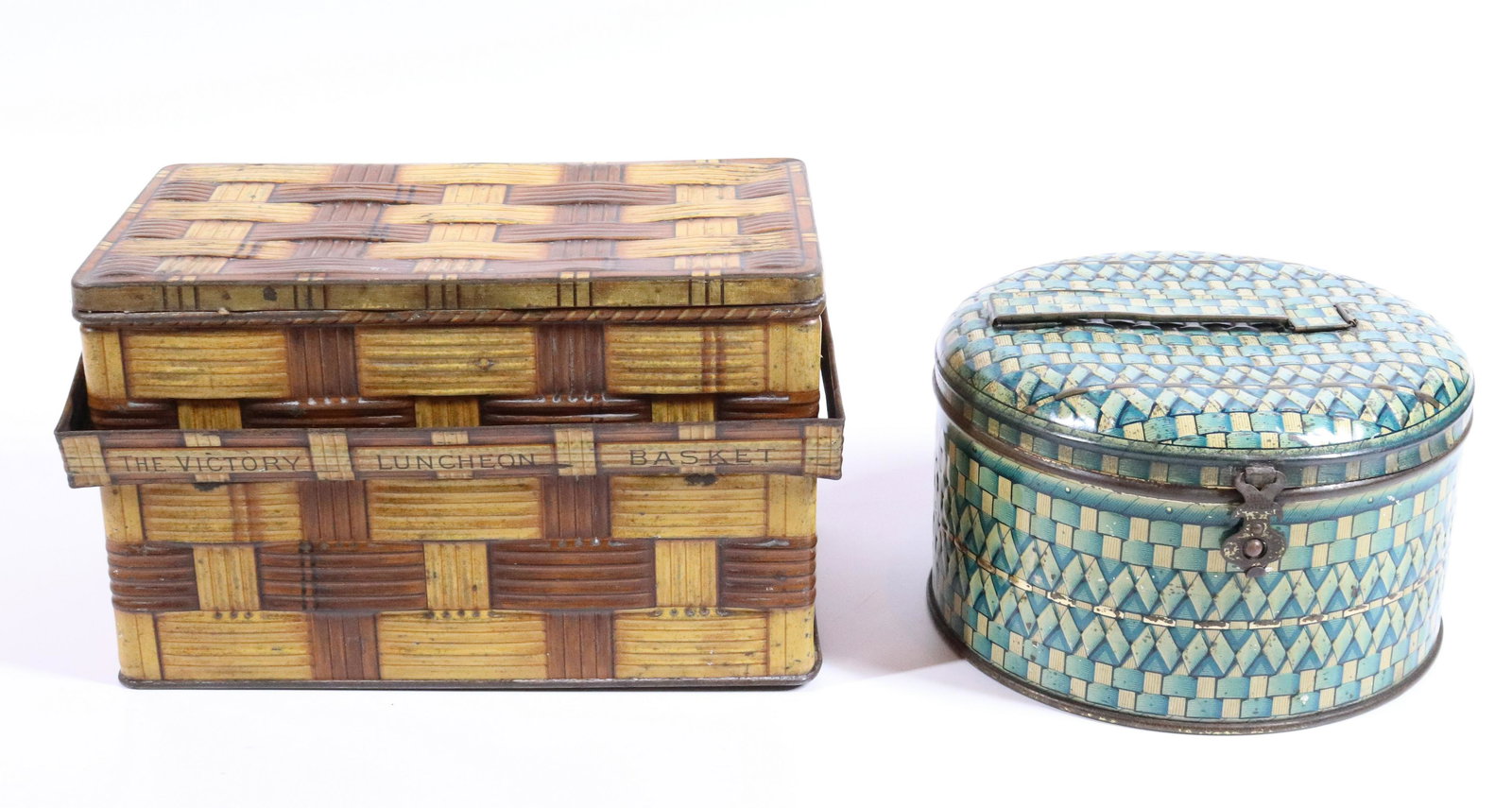 LOZENGES AND BISCUIT TIN LOT (1 of 3)