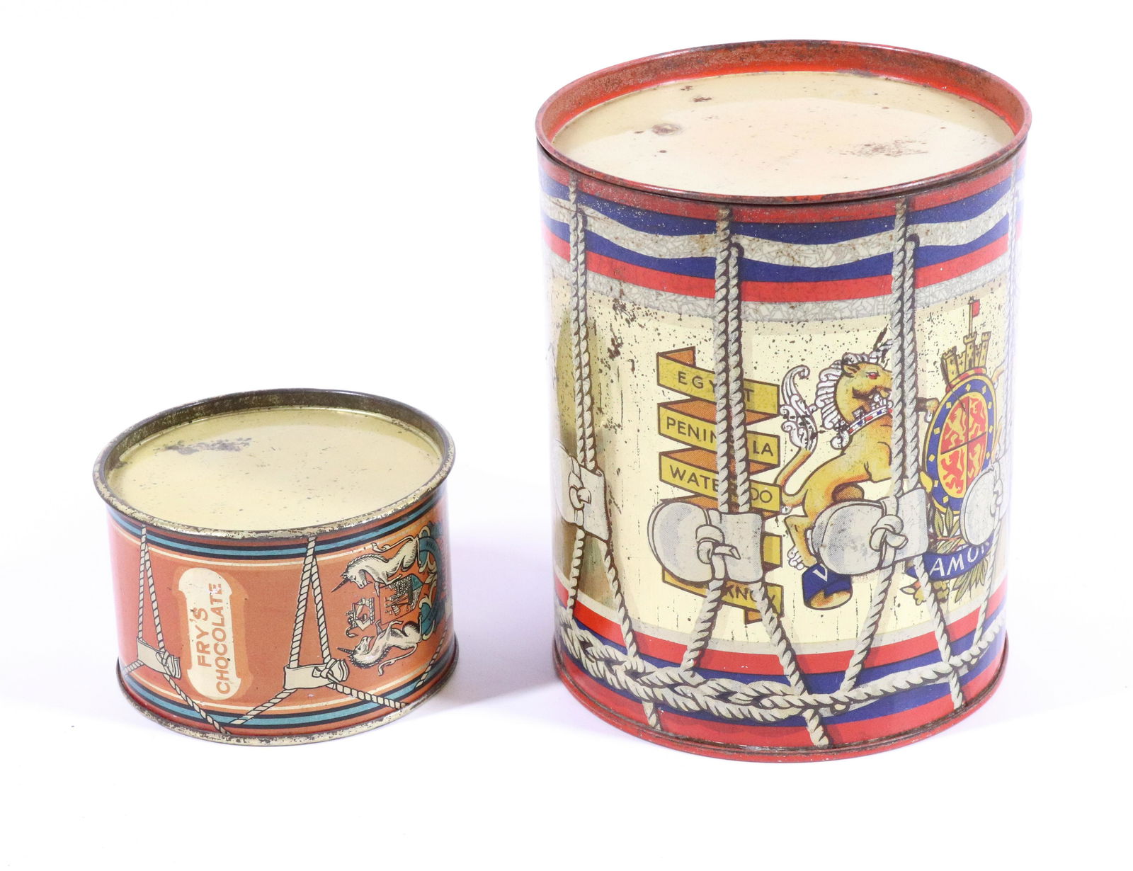 (2) ANTIQUE BISCUIT TINS (1 of 4)