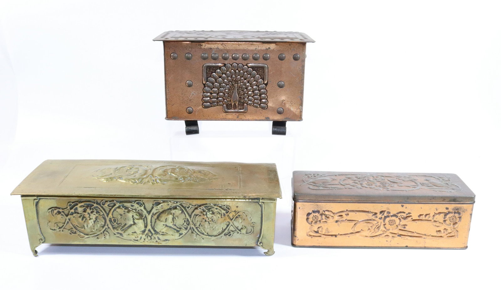 (3) ANTIQUE BISCUIT TINS (1 of 7)
