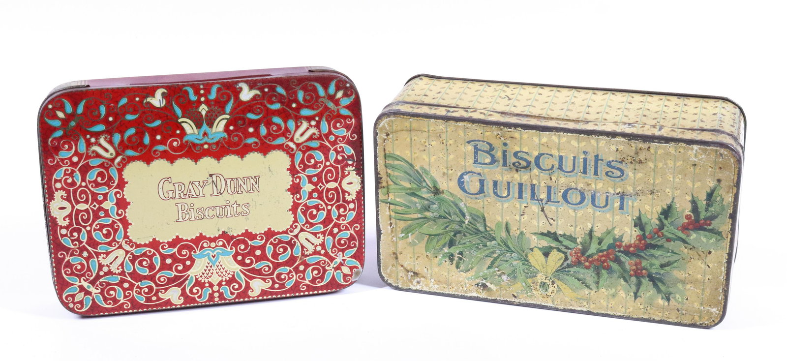 (3) ANTIQUE BISCUIT TINS (1 of 5)