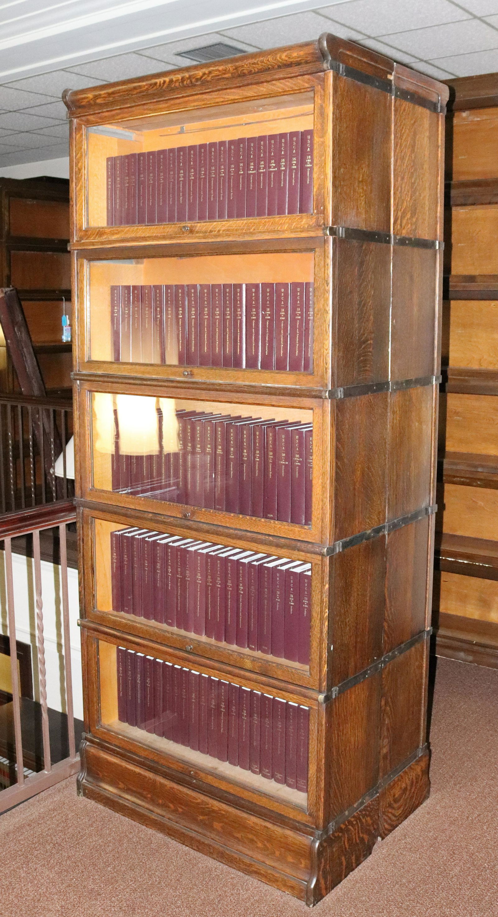 GLOBE WERNICKE BOOKCASE (1 of 2)