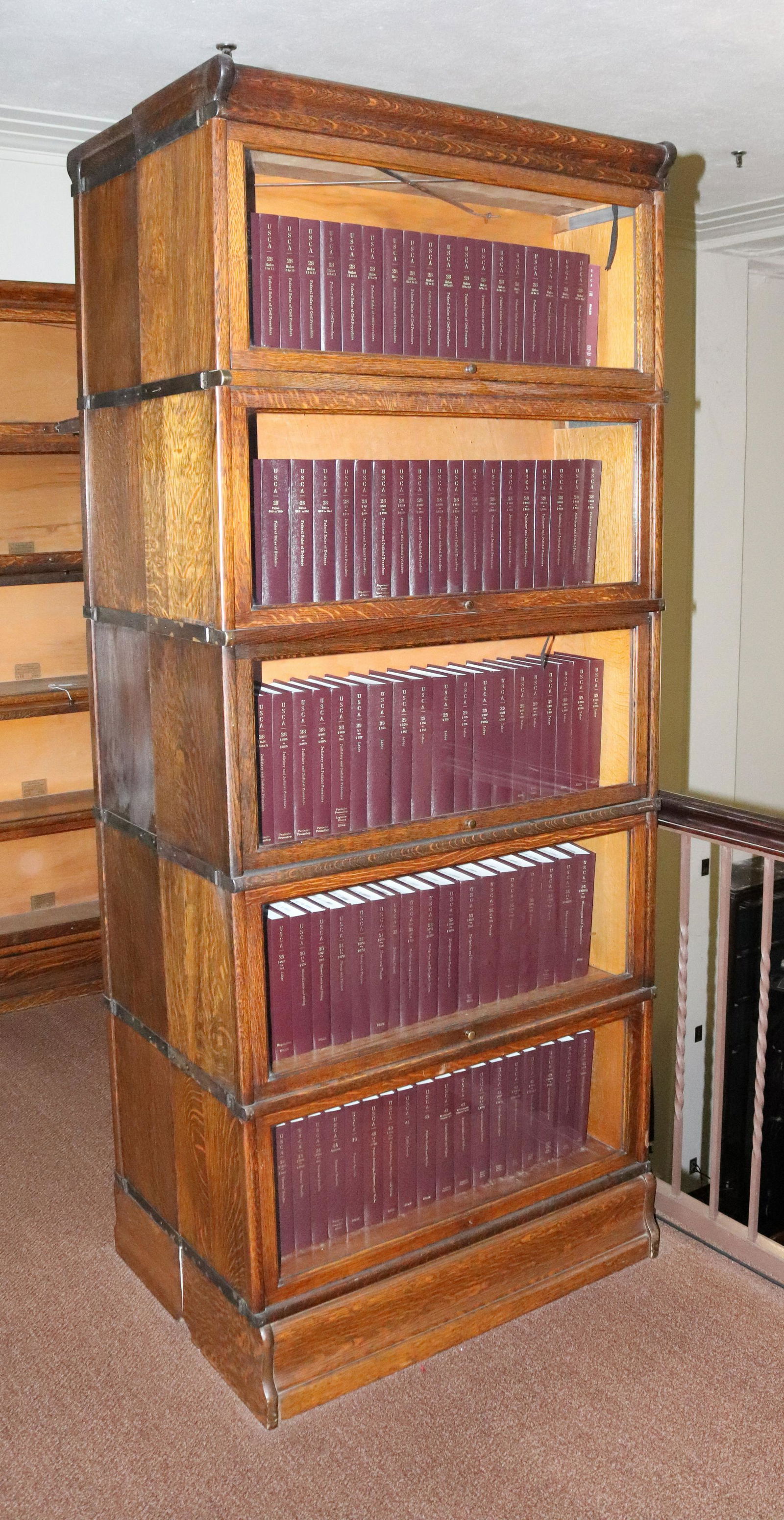 GLOBE WERNICKE BOOKCASE (1 of 2)