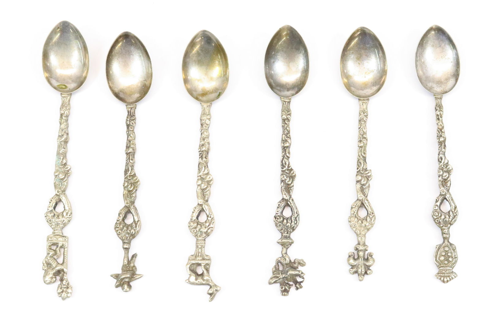(6) ORNATE ITALIAN SPOONS (1 of 2)
