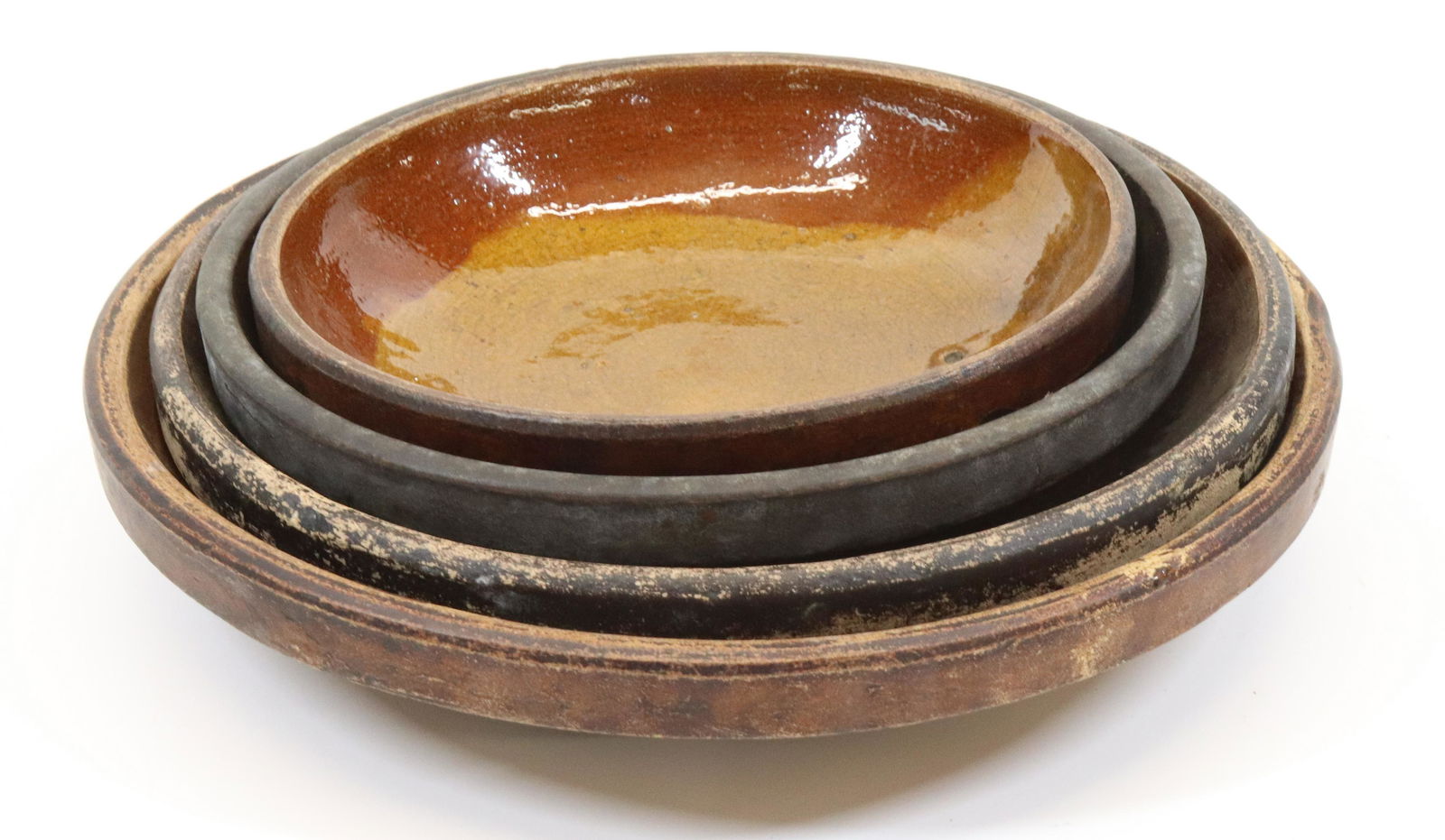 (4) POTTERY PIE PLATES (1 of 6)