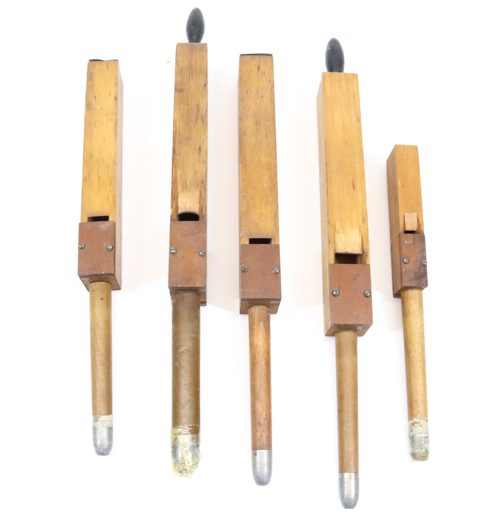 LOT OF PIPE ORGAN WOODEN PIPES (1 of 2)