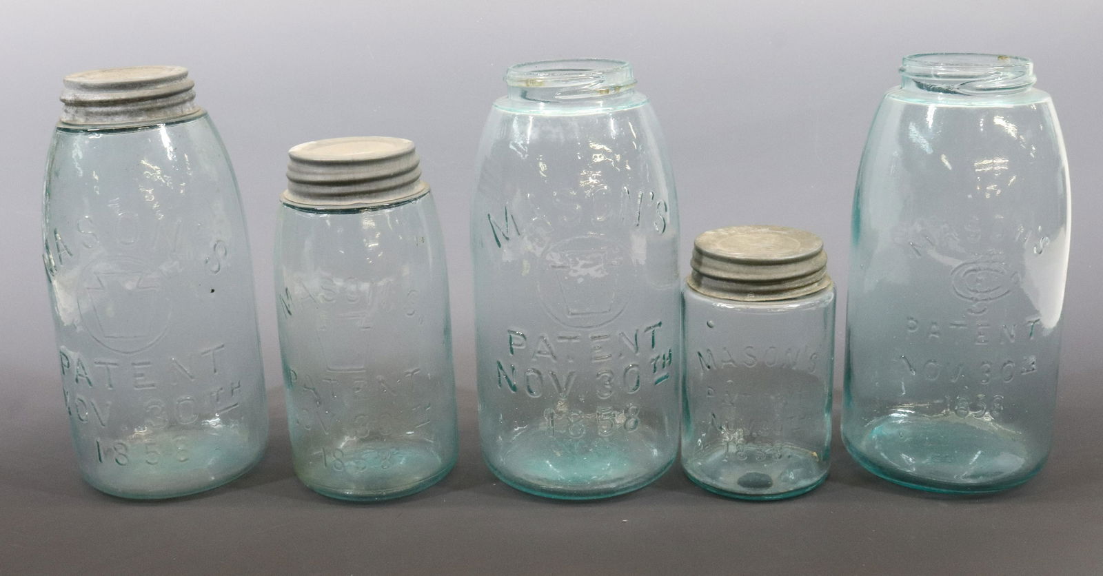 LOT OF MASON'S FRUIT JARS (1 of 6)