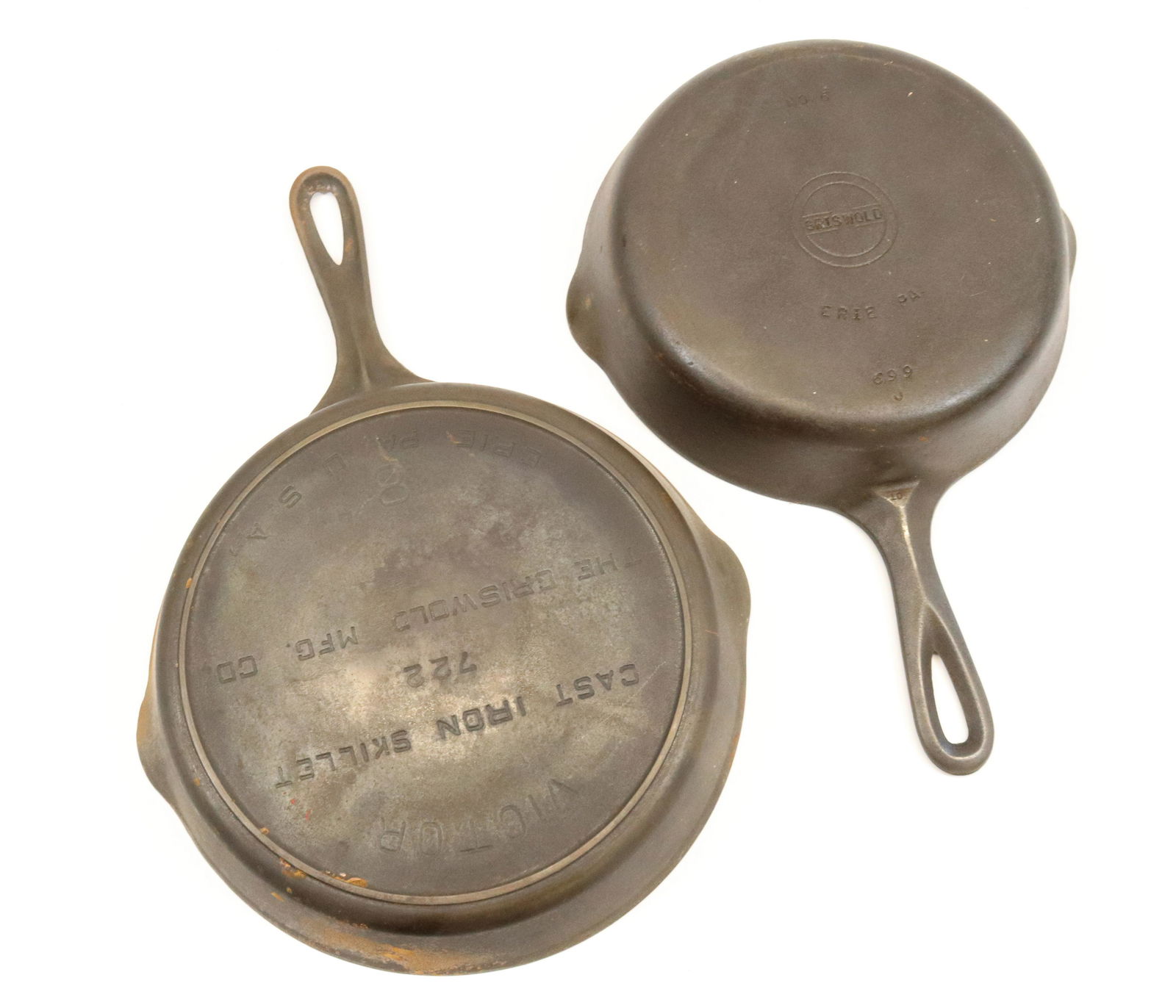 (2) GRISWOLD CAST IRON SKILLETS (1 of 2)