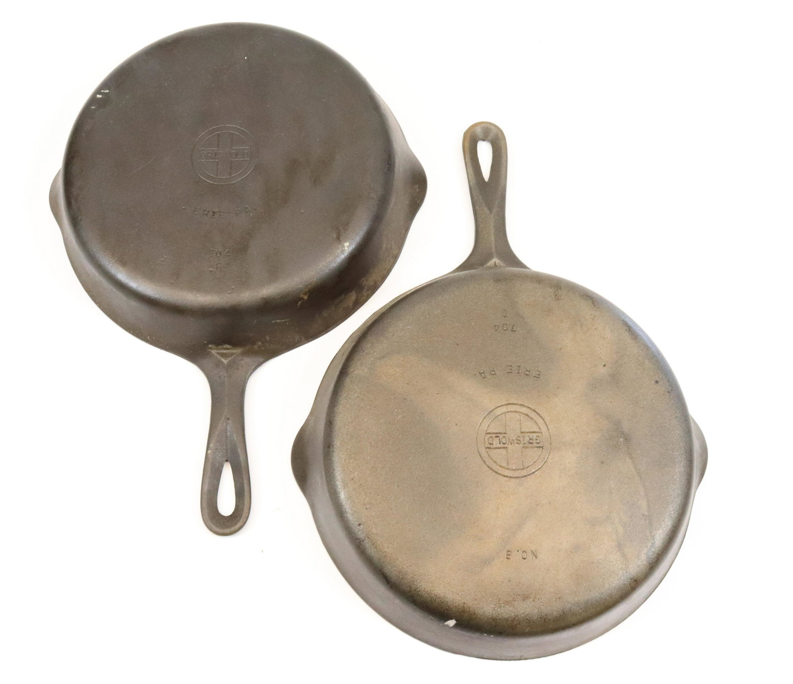 (2) GRISWOLD CAST IRON SKILLETS (1 of 2)