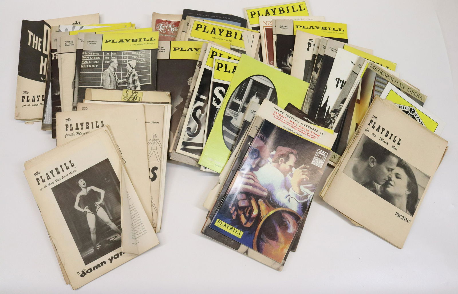 VINTAGE LOT OF PLAYBILLS (1 of 3)