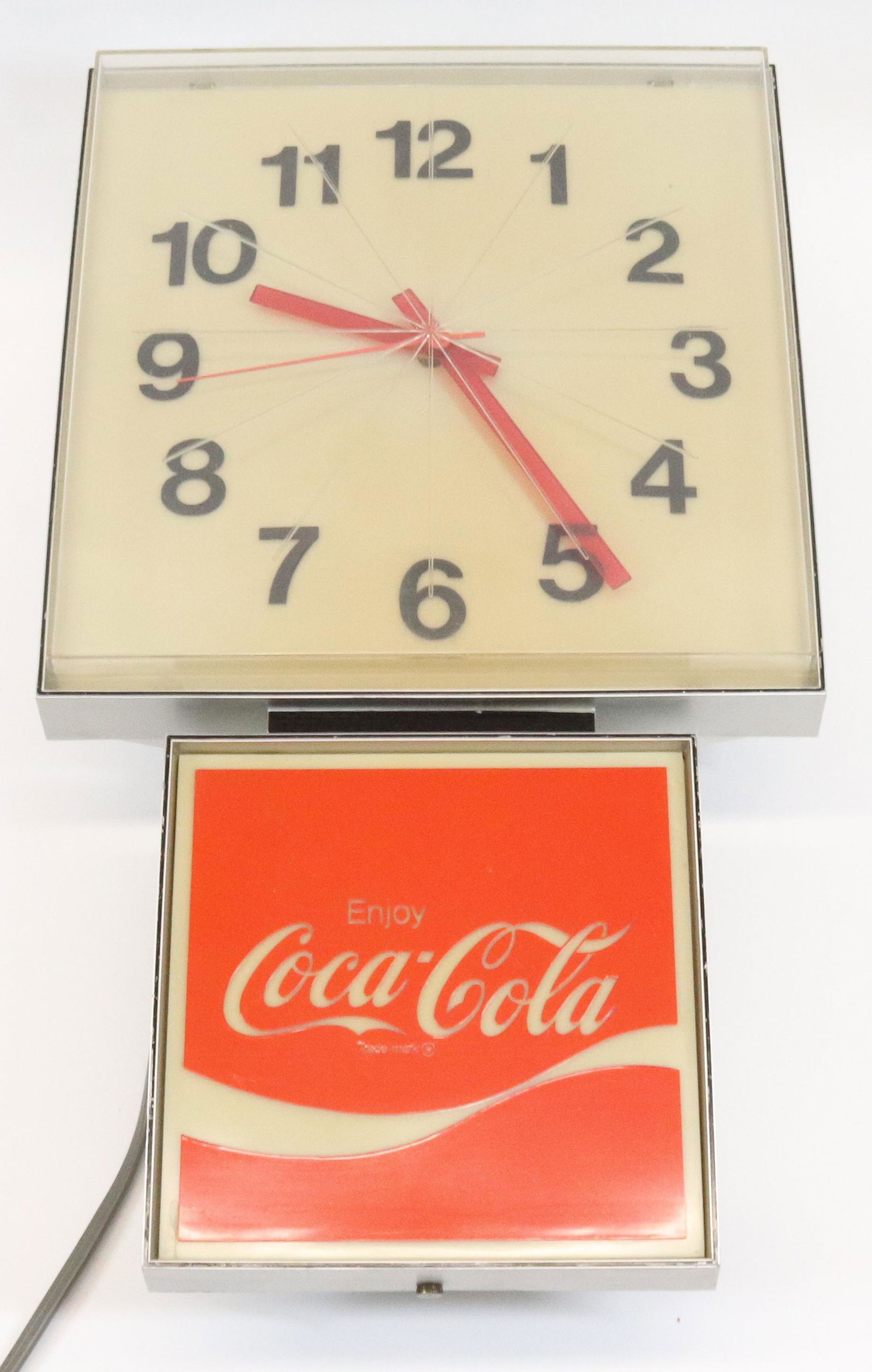 VINTAGE COCA COLA CLOCK (1 of 4)