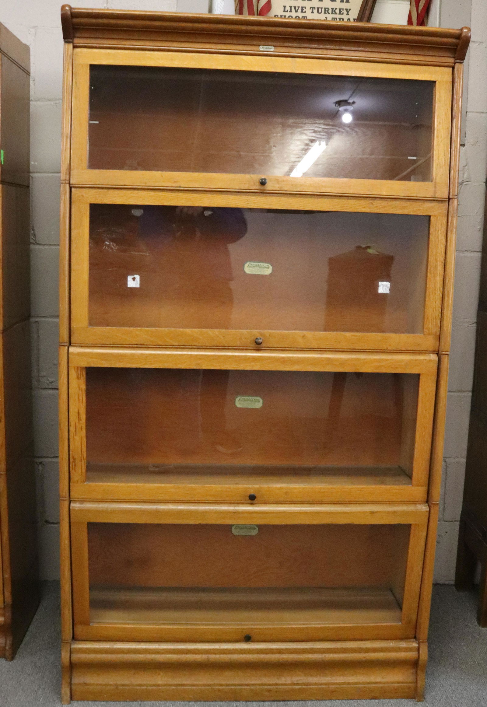 VINTAGE LUNDSTROM SECTIONAL BOOKCASE (1 of 4)