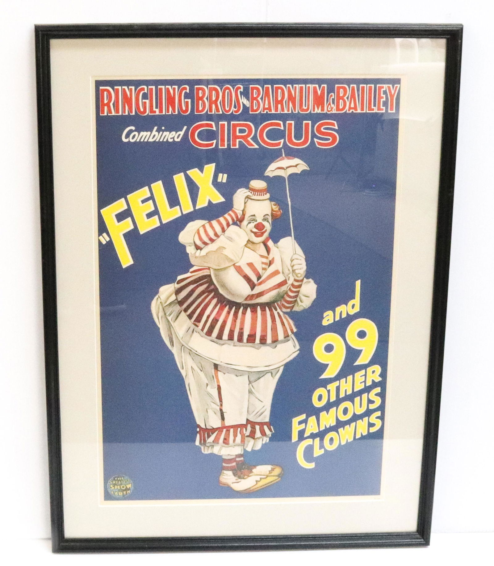 FRAMED CIRCUS POSTER (1 of 4)