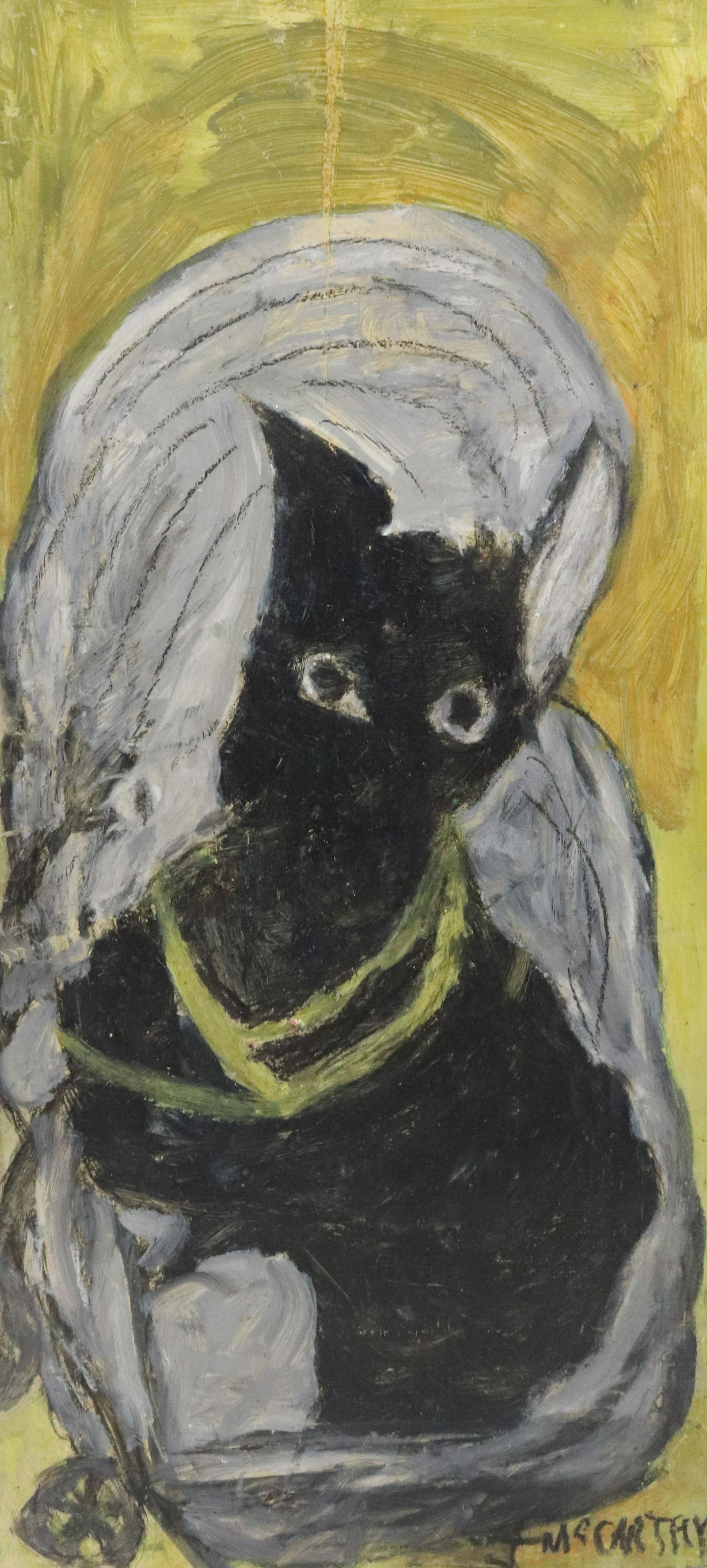 JUSTIN MCCARTHY OIL ON BOARD (1 of 4)