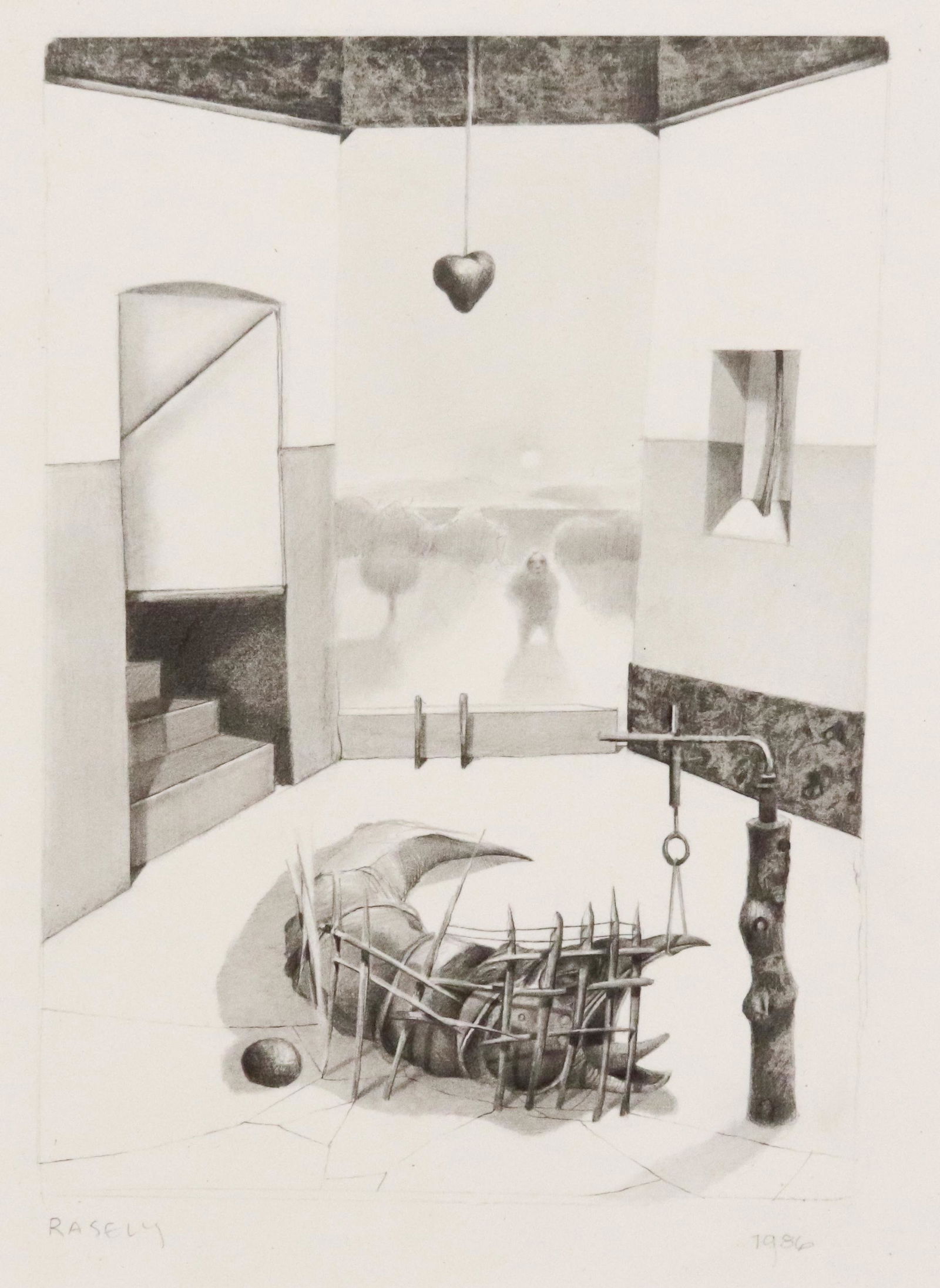 ROBERT RASELY, PENCIL ON PAPER (1 of 5)