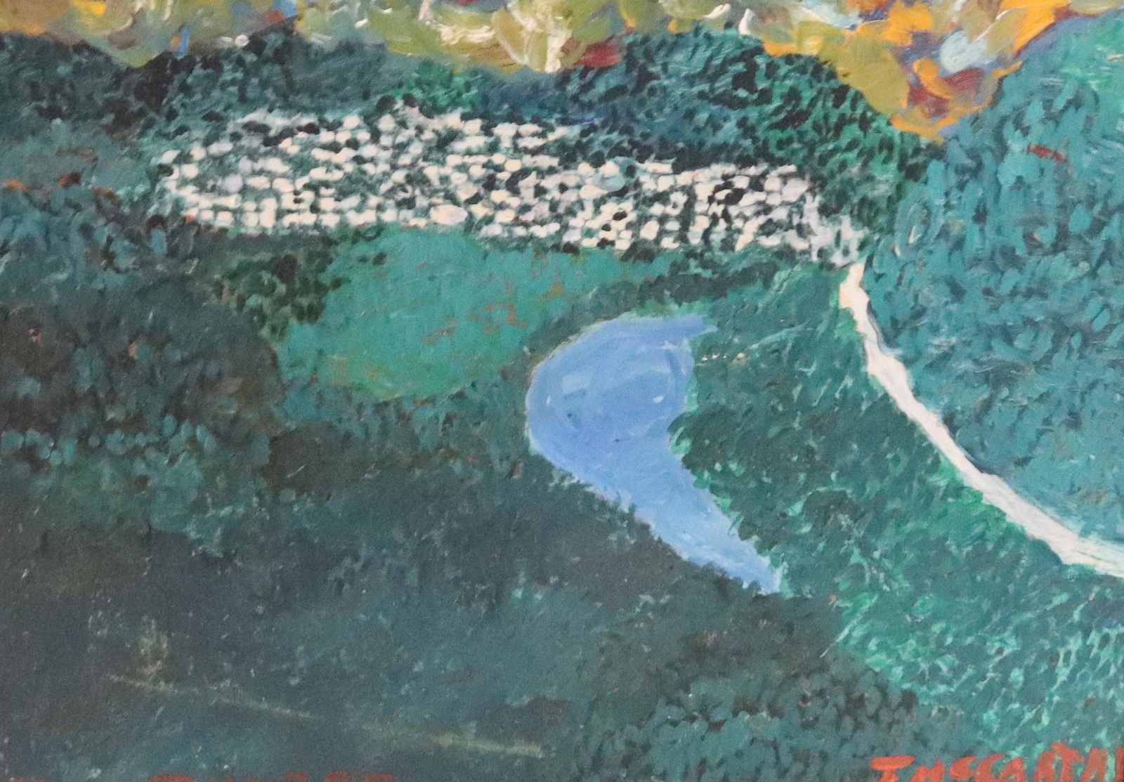 JUSTIN MCCARTHY OIL ON BOARD (1 of 5)