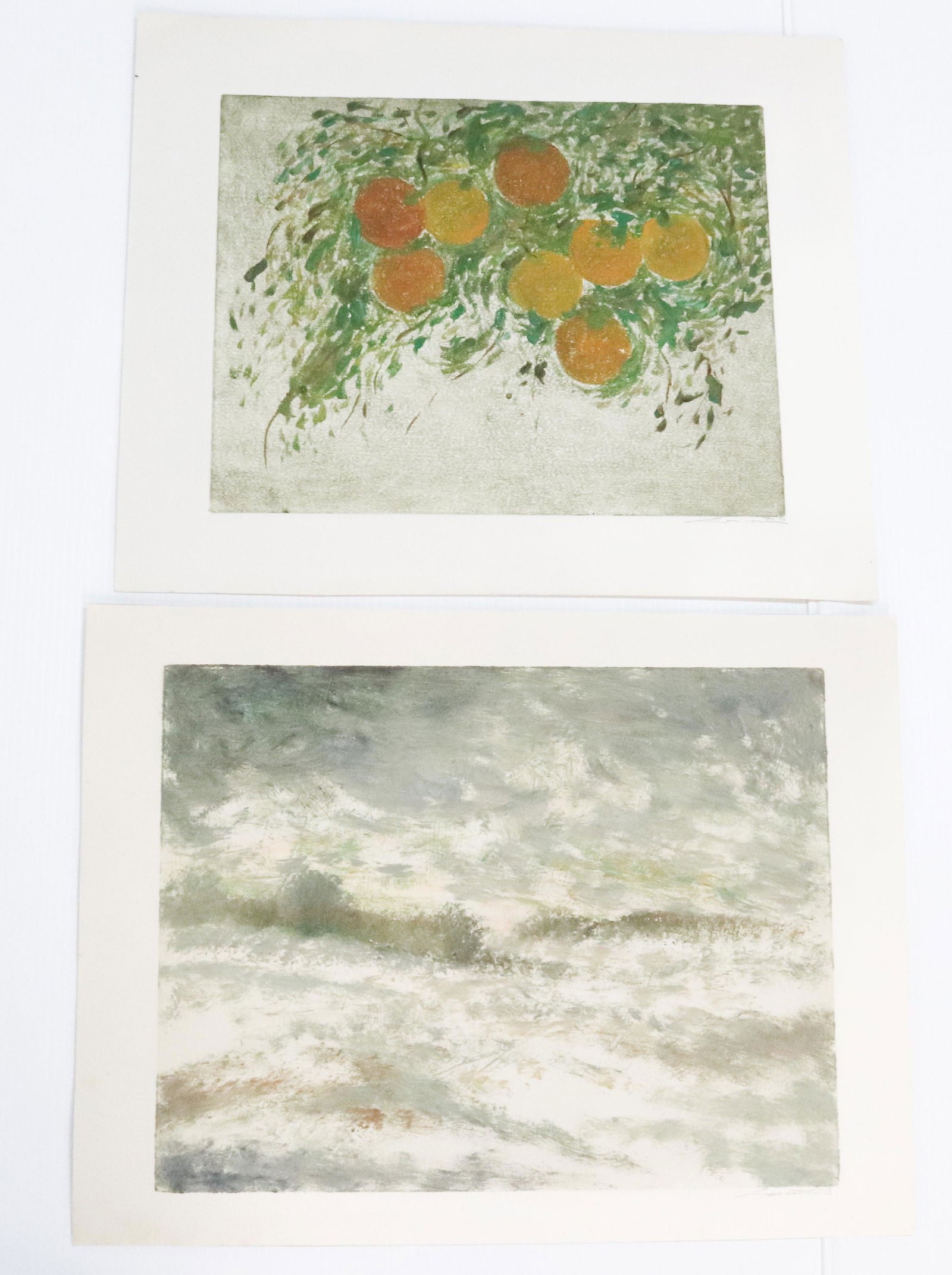 (2) PAUL LANCASTER ETCHINGS (1 of 6)