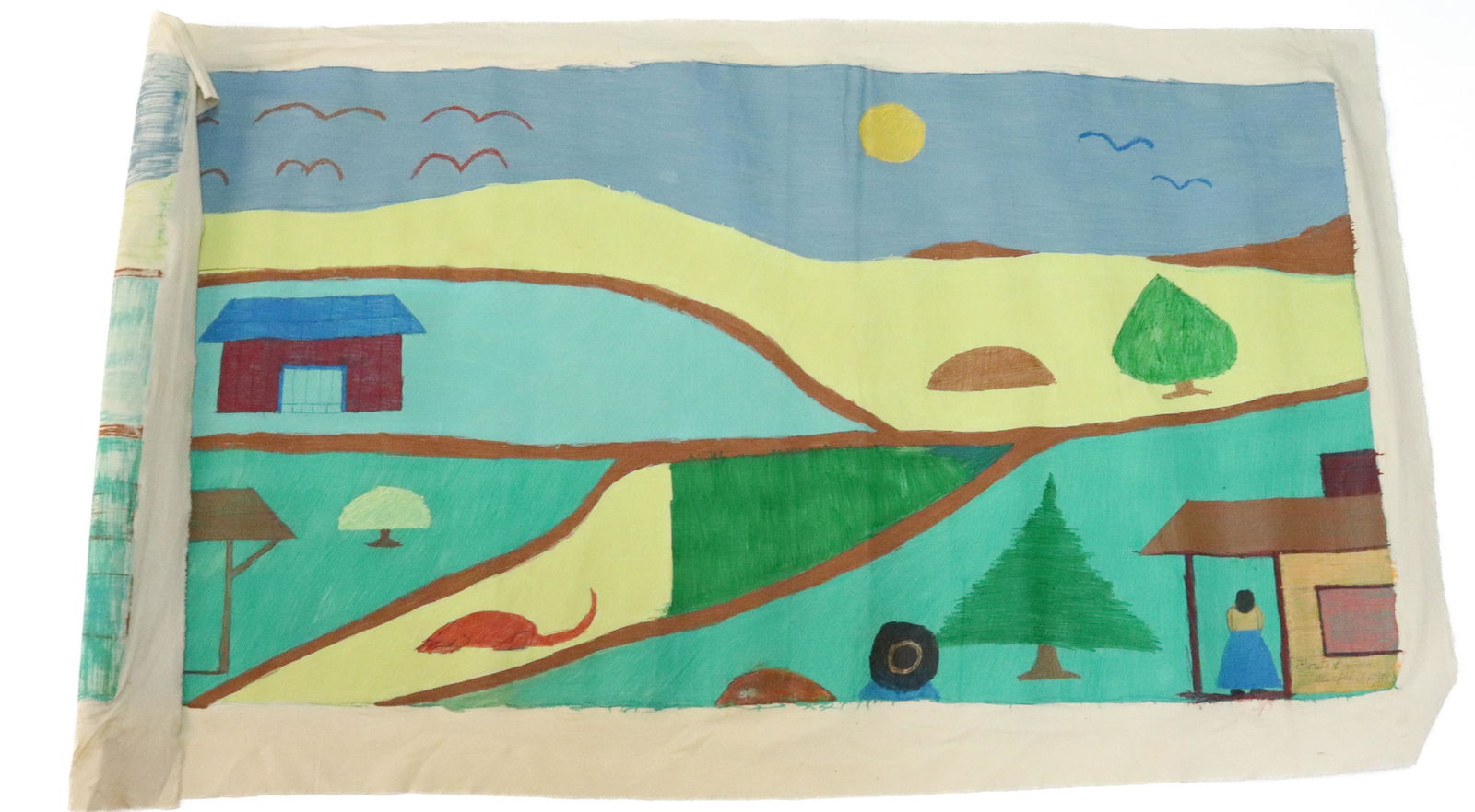 FLORETTA EMMA WARFEL OIL ON TEXTILE (1 of 6)