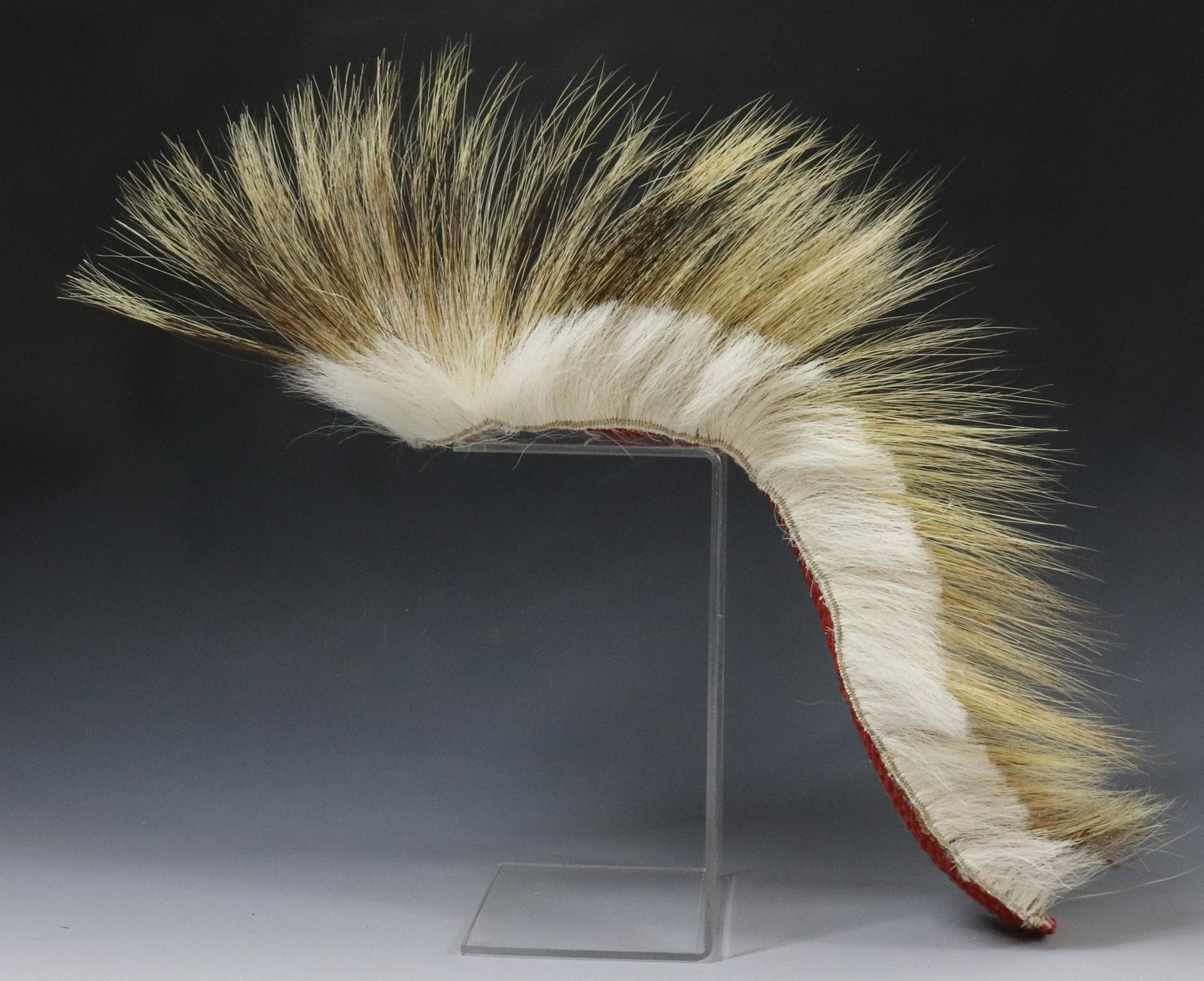 NATIVE AMERICAN ROACH: MEASURES 15" L. UPDATED 2023 TERMS FOR PURCHASING AND SHIPPING OF AUCTION ITEMS. PLEASE READ CAREFULLY BEFORE BIDDING. ALL PAYMENTS FOR PURCHASES WILL BE MADE THROUGH LIVEAUCTIONEERS.COM PAYMENT PROCE