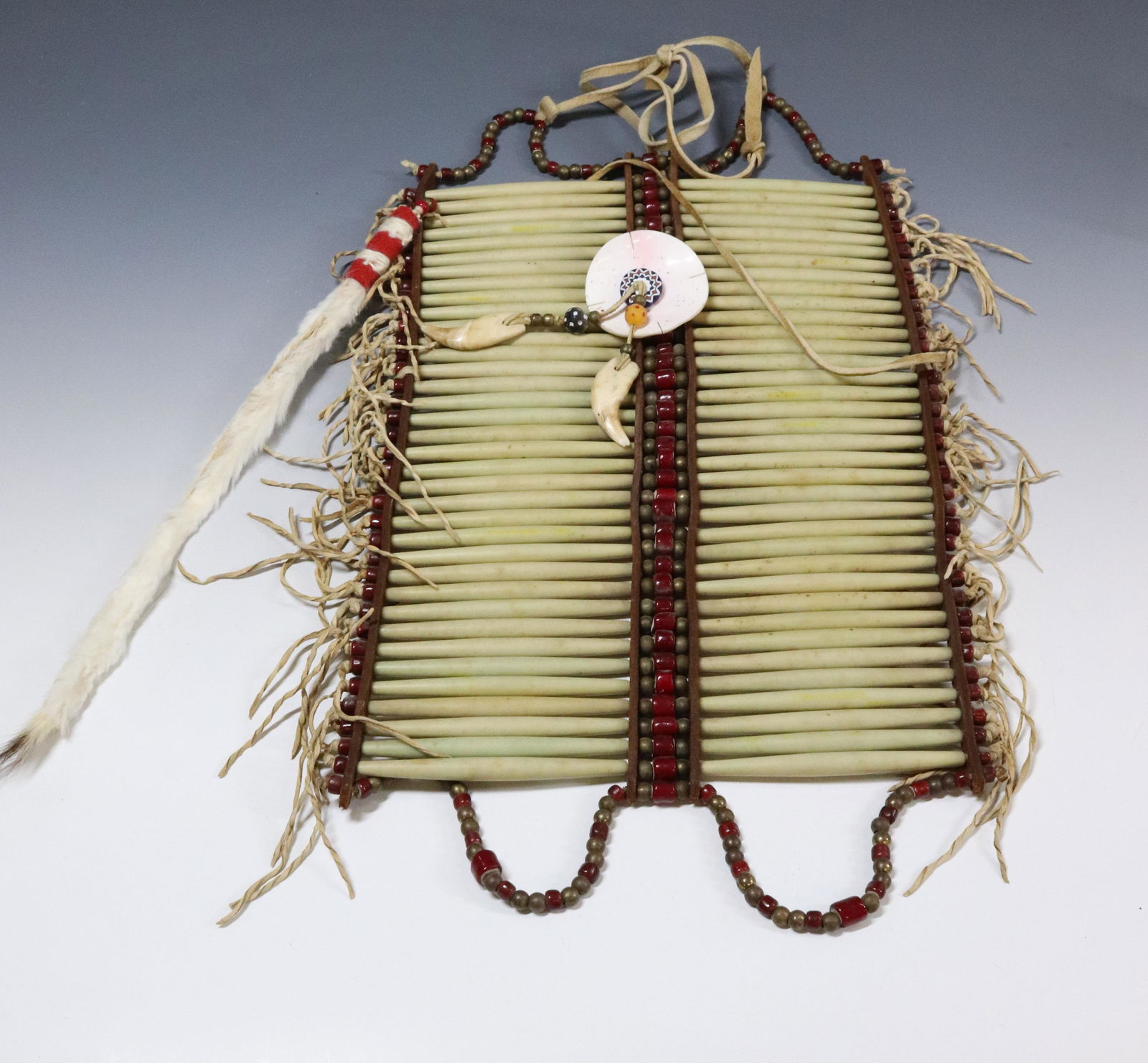 NATIVE AMERICAN BREASTPLATE Mar 26, 2023 Hartzell's Auction Gallery